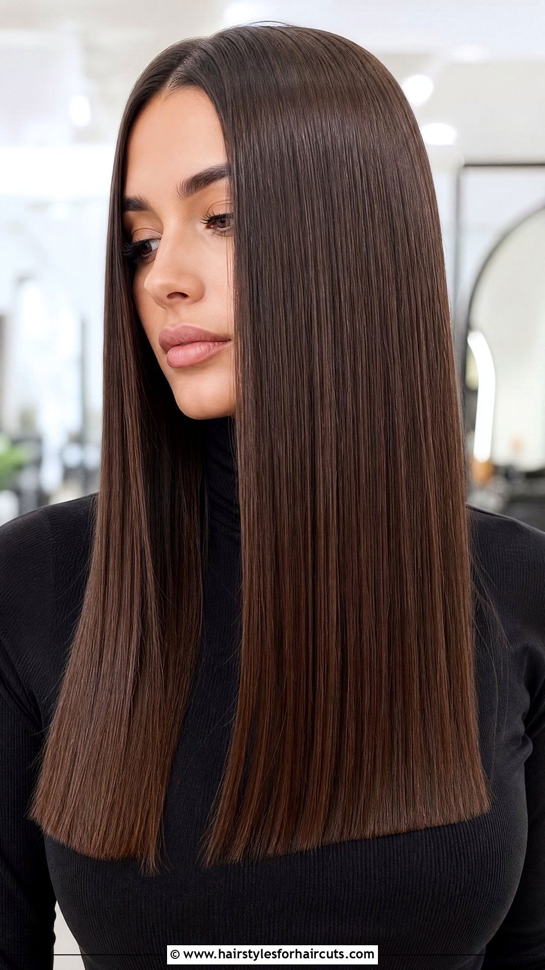 Long Straight Hair With Blunt Ends - 25 star hairstyles - 25 star hairstyles