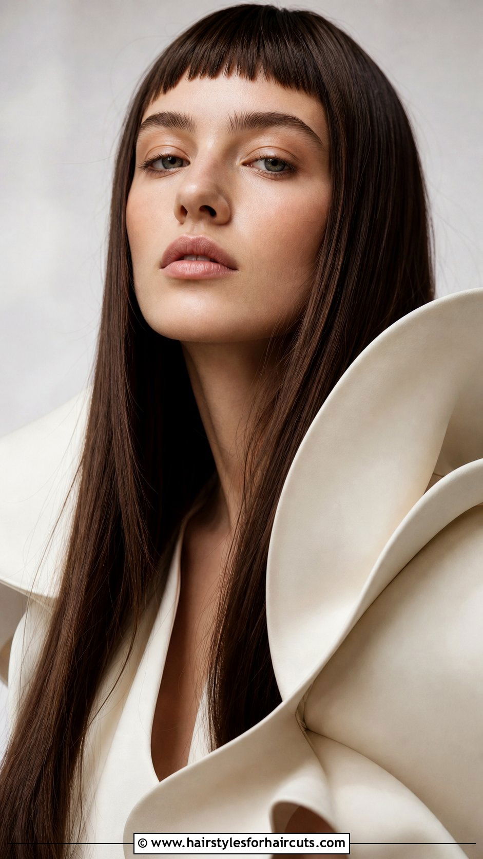 Long Straight Hair With Micro Bangs - 25 best hairstyles for long straight hair - 25 best hairstyles for long straight hair