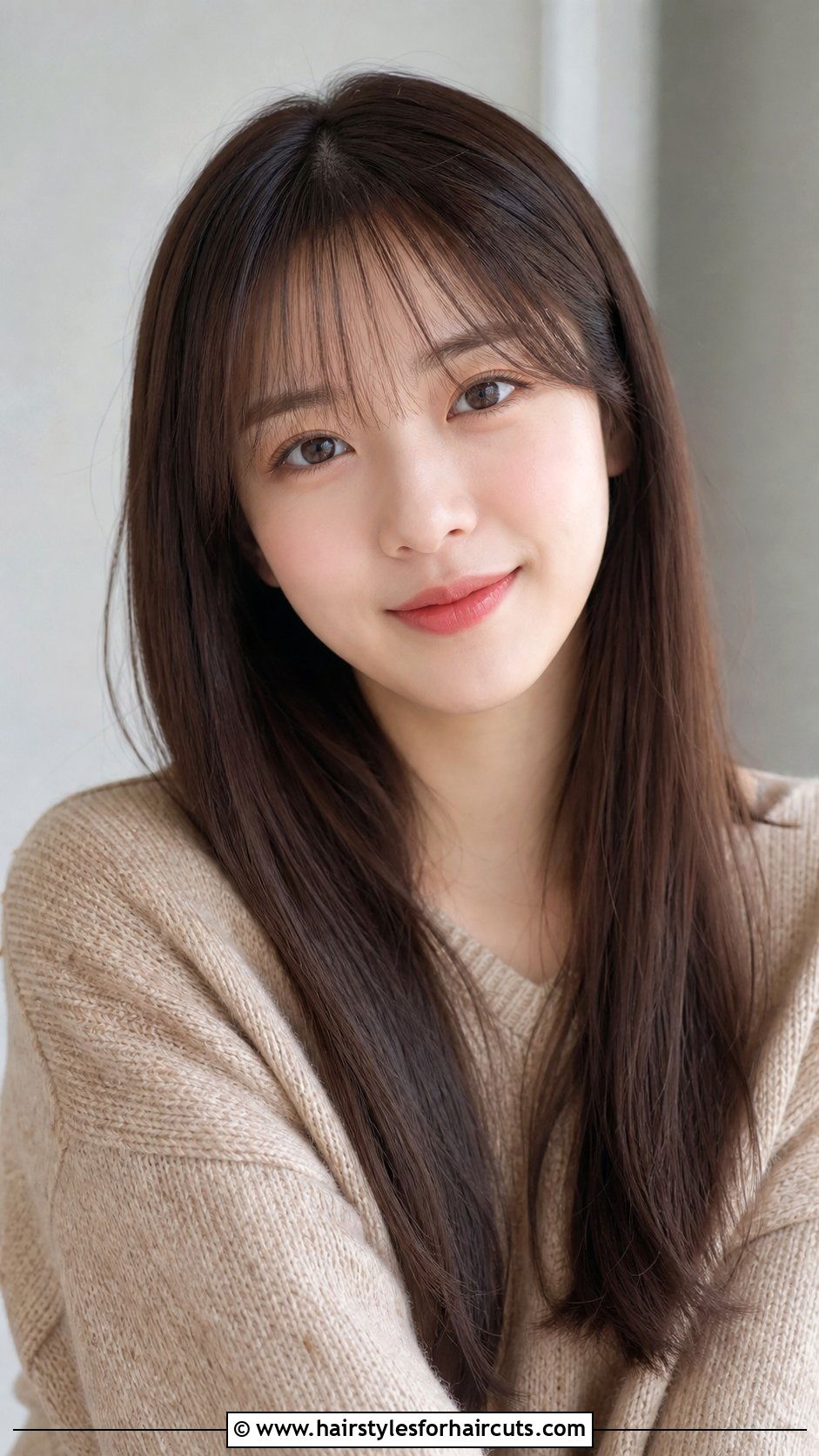 Long Straight Hair With Wispy Bangs - 25 best hairstyles for long straight hair - 25 best hairstyles for long straight hair