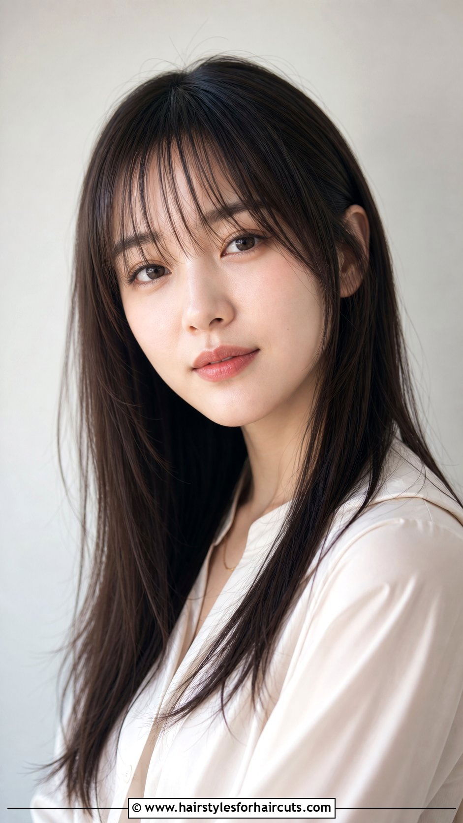 Long Straight Whispy Hairstyle - 25 gacha wheel hairstyles - 25 gacha wheel hairstyles