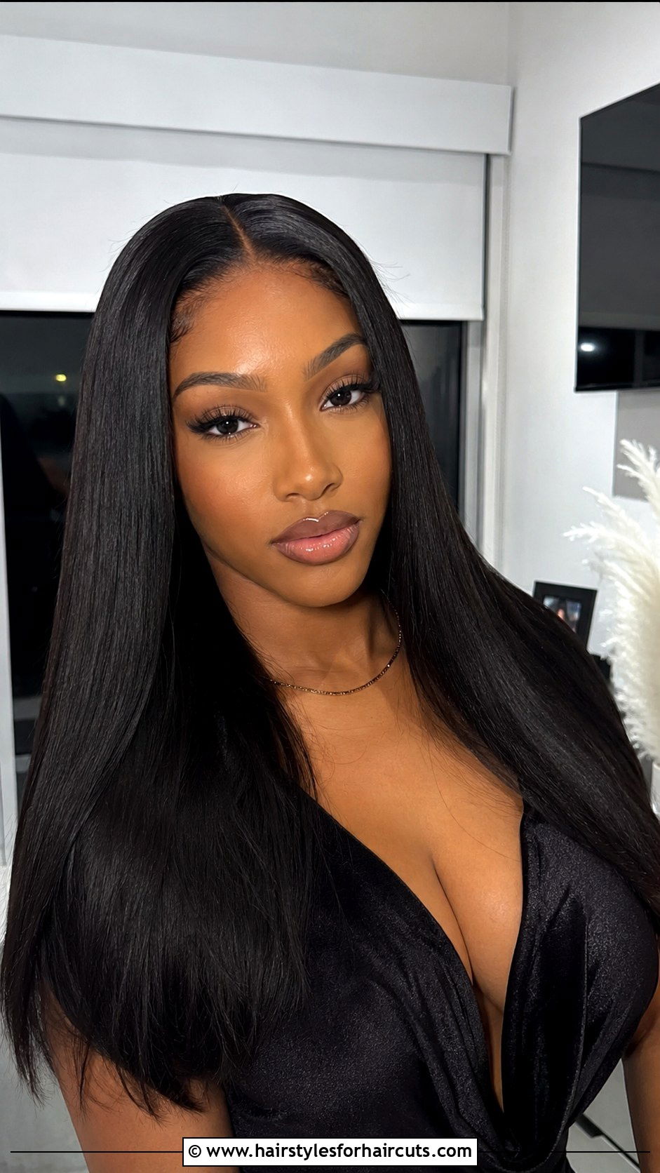 Long Straight Wig - 25 birthday hairstyles for girl black - 25 birthday hairstyles for girl black