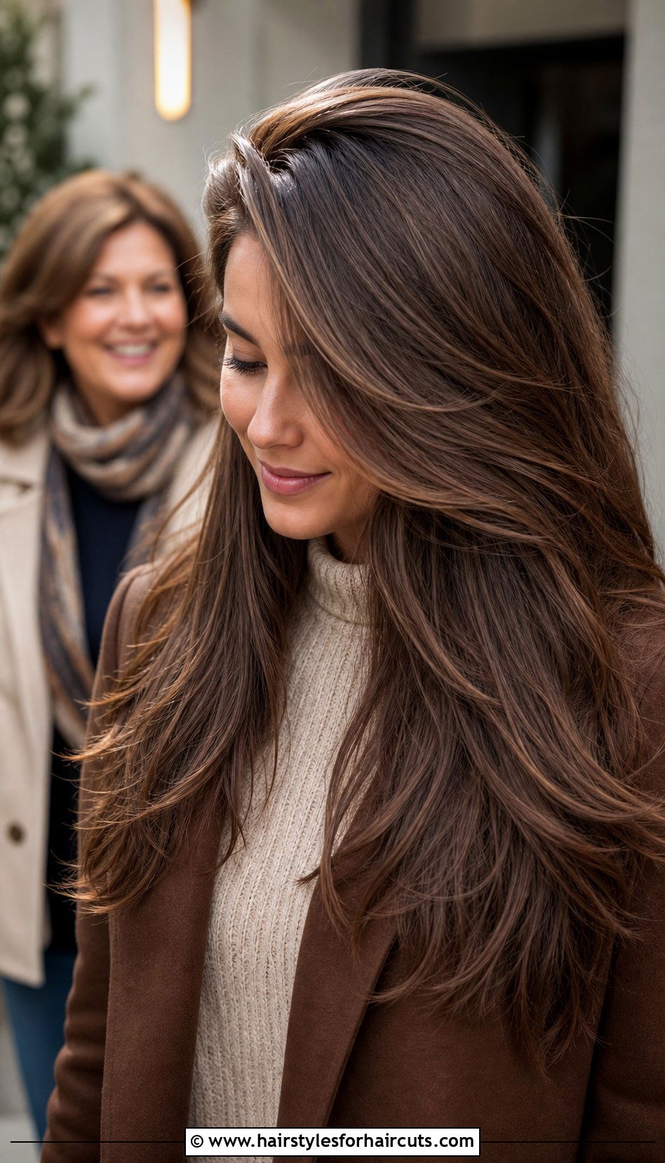 Long Textured Hair With Side Part - 25 japan hairstyles girl - 25 japan hairstyles girl