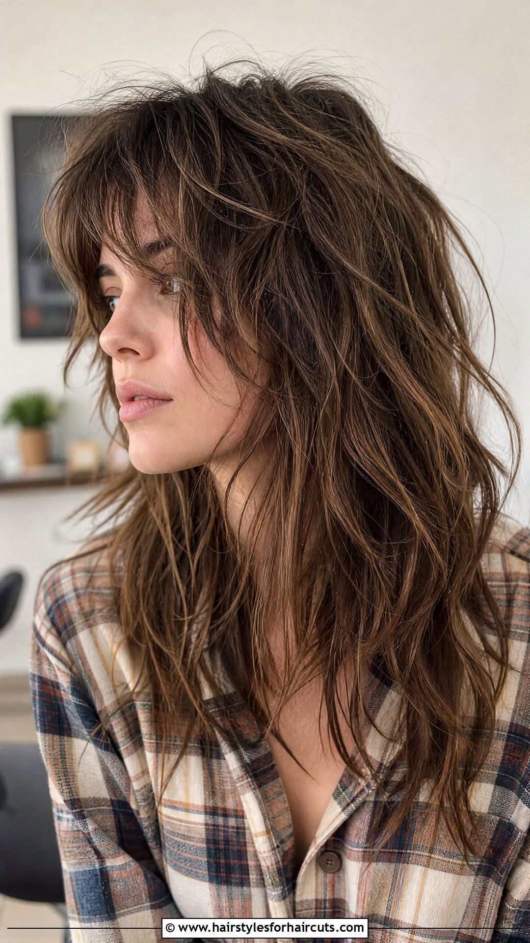 Long Textured Shag Thin Hair - 25 low maintenance haircuts for thin long hair - 25 low maintenance haircuts for thin long hair