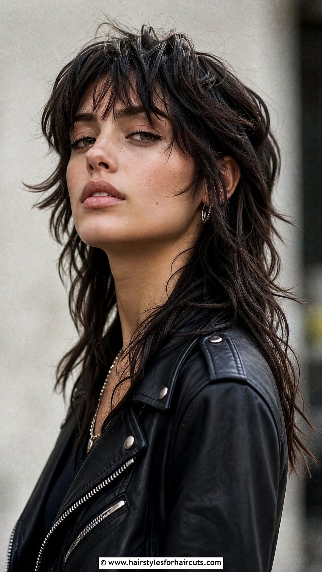 Long Textured Wolf Cut - 25 long choppy hairstyles - 25 long choppy hairstyles