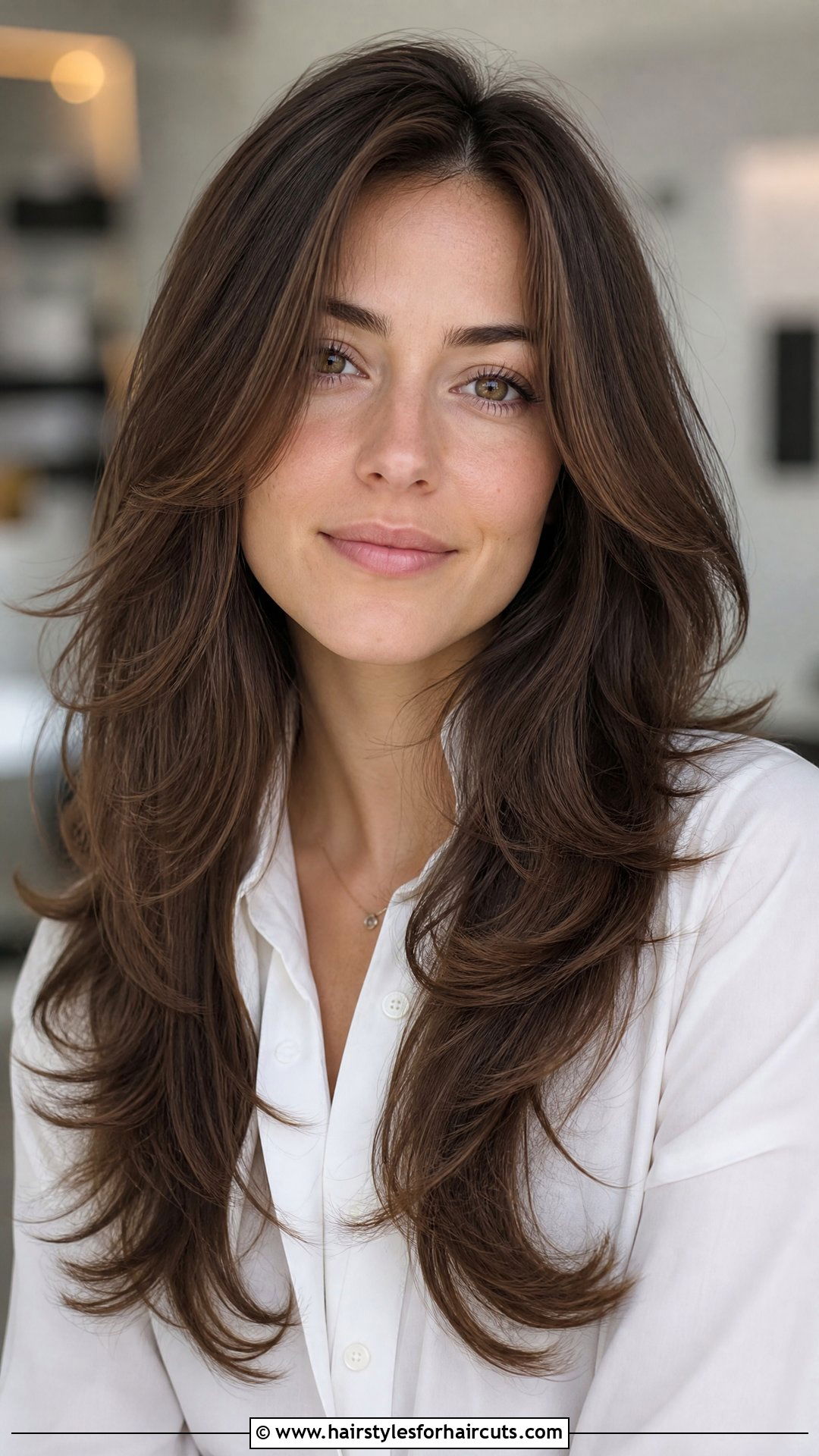 Long Texturized Cut - 25 thick long hair haircuts - 25 thick long hair haircuts