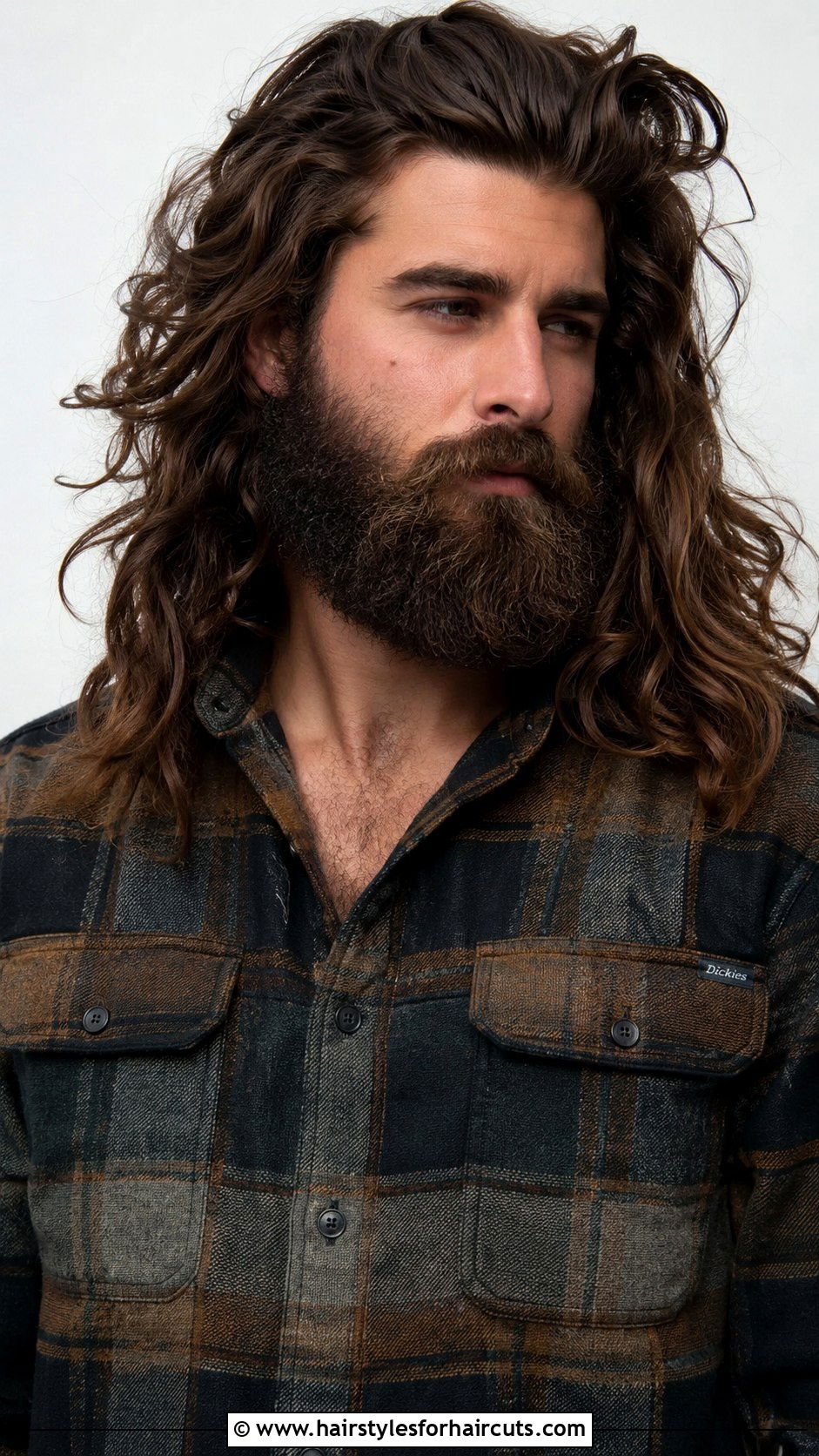 Long Thick Hair With Bandholz Beard - 25 beard and long hairstyles - 25 beard and long hairstyles