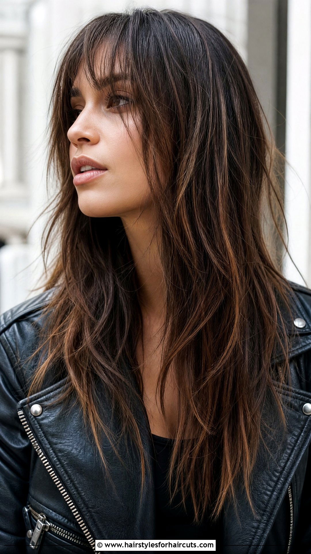 Long Thin Hair With Choppy Ends - 25 long thin hairstyles for women - 25 long thin hairstyles for women