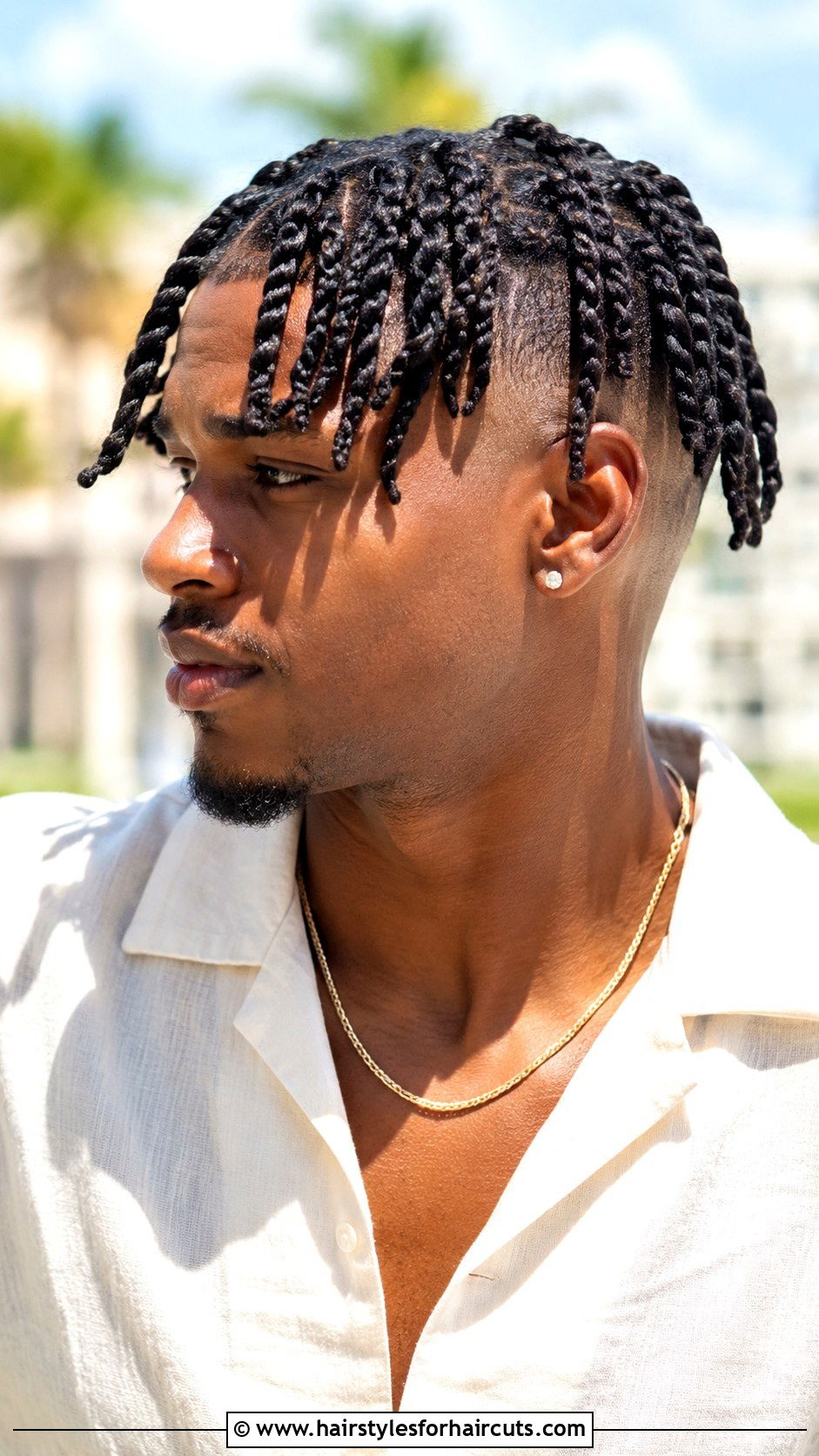 Long Twists With Fade - 25 fade haircuts long hair - 25 fade haircuts long hair