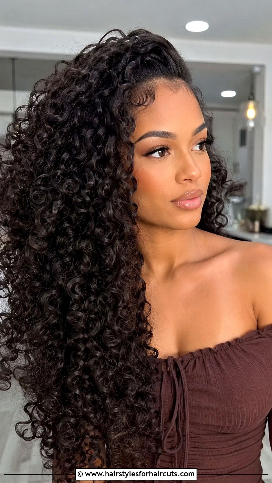 Long Voluminous Curly Hair Extension - 25 hair extension hairstyles - 25 hair extension hairstyles