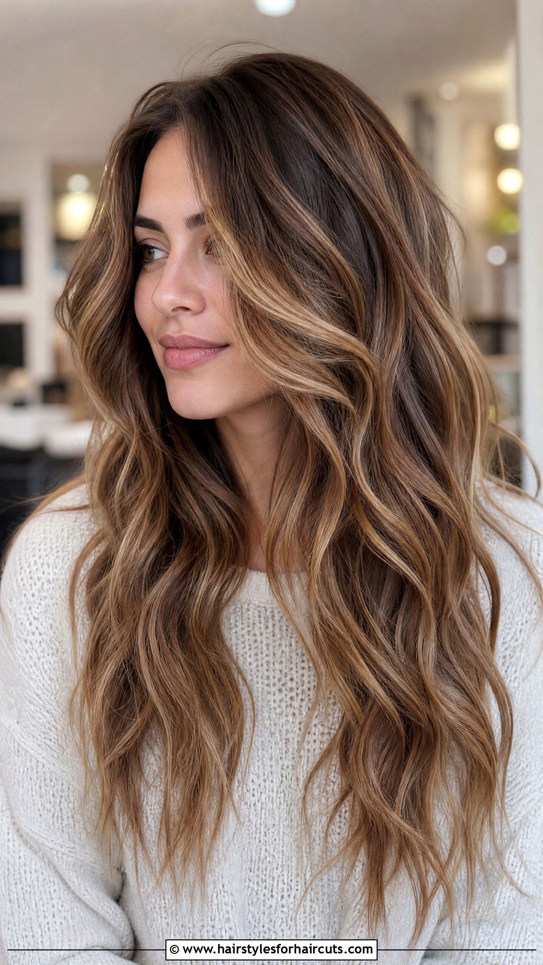Long Wavy Hair With Caramel Highlights - 25 long hairstyles and color - 25 long hairstyles and color