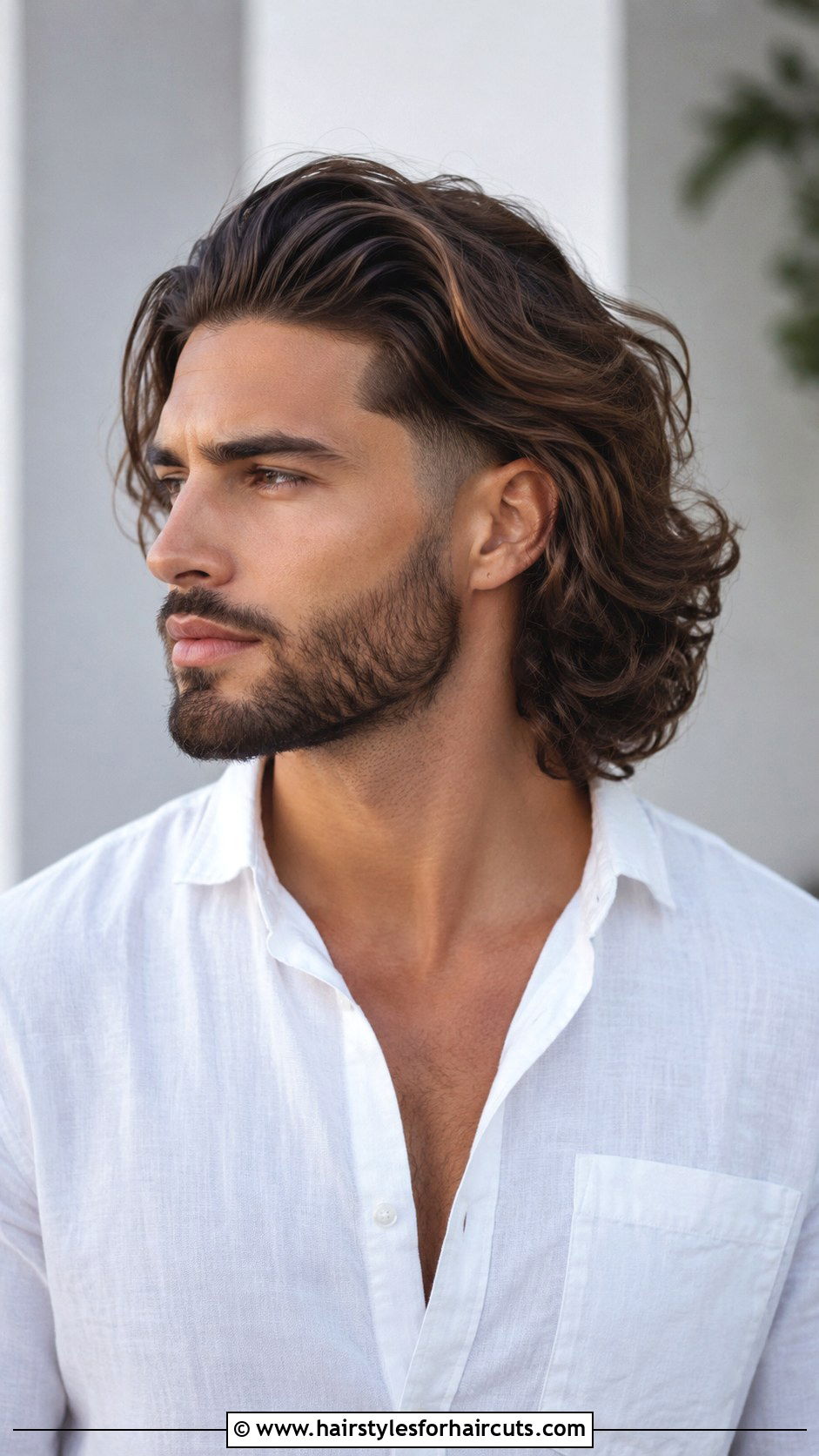 Long Wavy Hair With Crisp Line Up - 25 line up haircuts long hair - 25 line up haircuts long hair