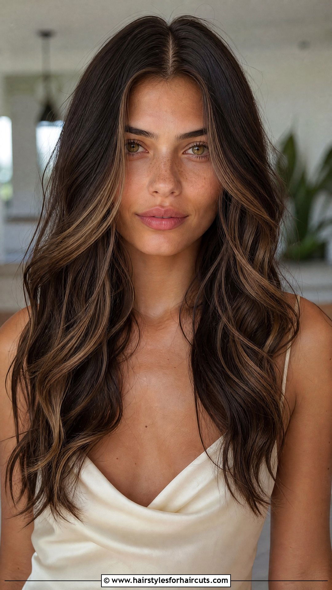 Long Wavy Hair With Middle Part - 25 long hairstyles for thick wavy hair - 25 long hairstyles for thick wavy hair
