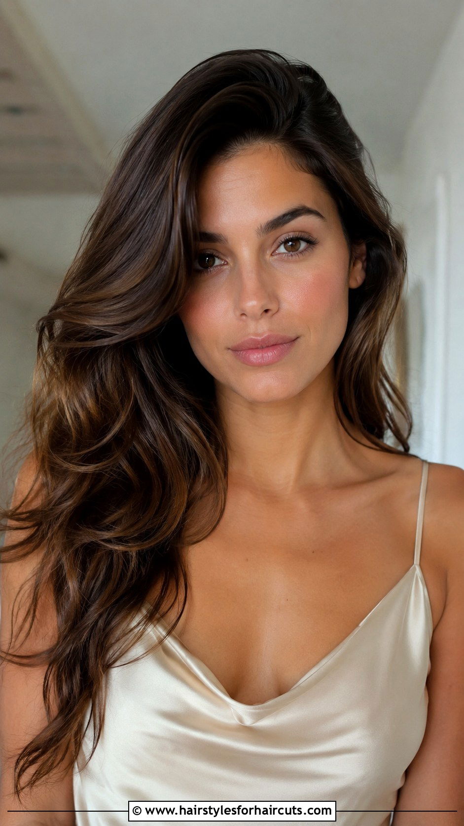 Long Wavy Hair With Side Part - 25 hairstyles for wavy hair women - 25 hairstyles for wavy hair women