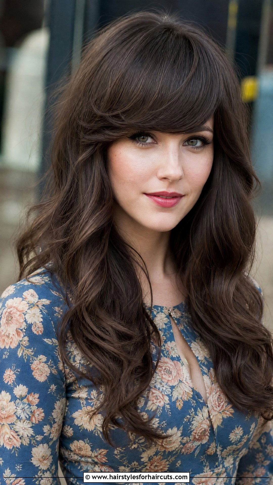 Long Wavy Hair With Swoopy Bangs - 25 haircuts styles for long wavy hair - 25 haircuts styles for long wavy hair