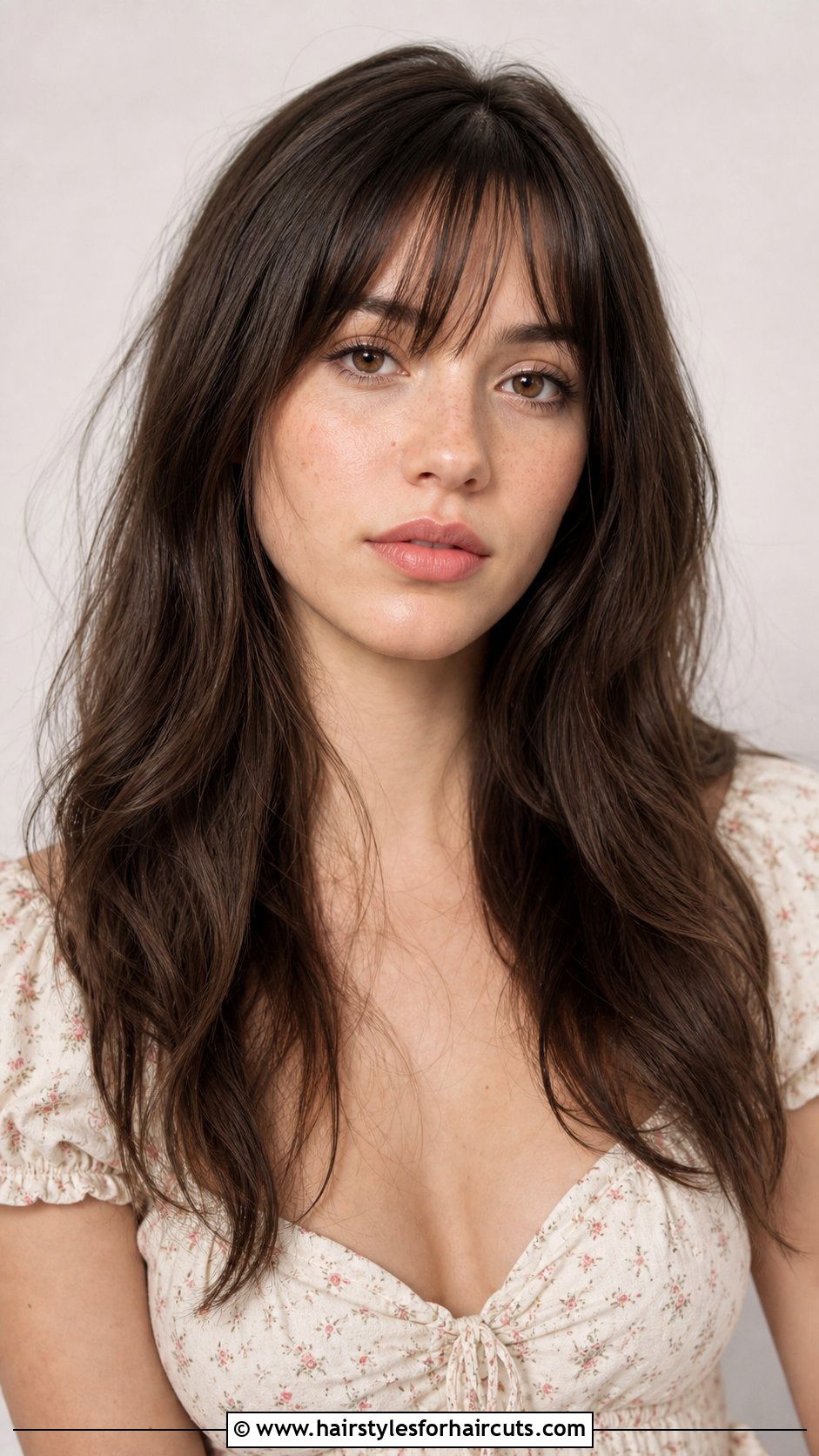 Long Wavy Hair With Wispy Bangs - 25 long hair wavy haircuts - 25 long hair wavy haircuts