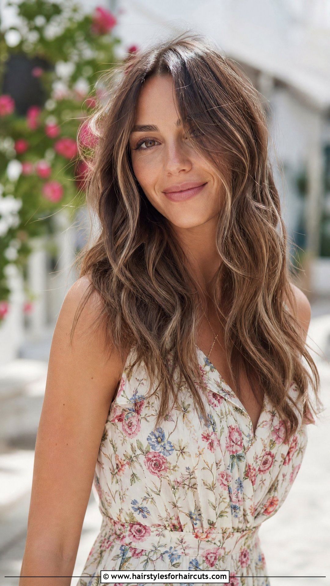 Long Wavy Haircut - 25 hairstyles for heart shape face - 25 hairstyles for heart shape face