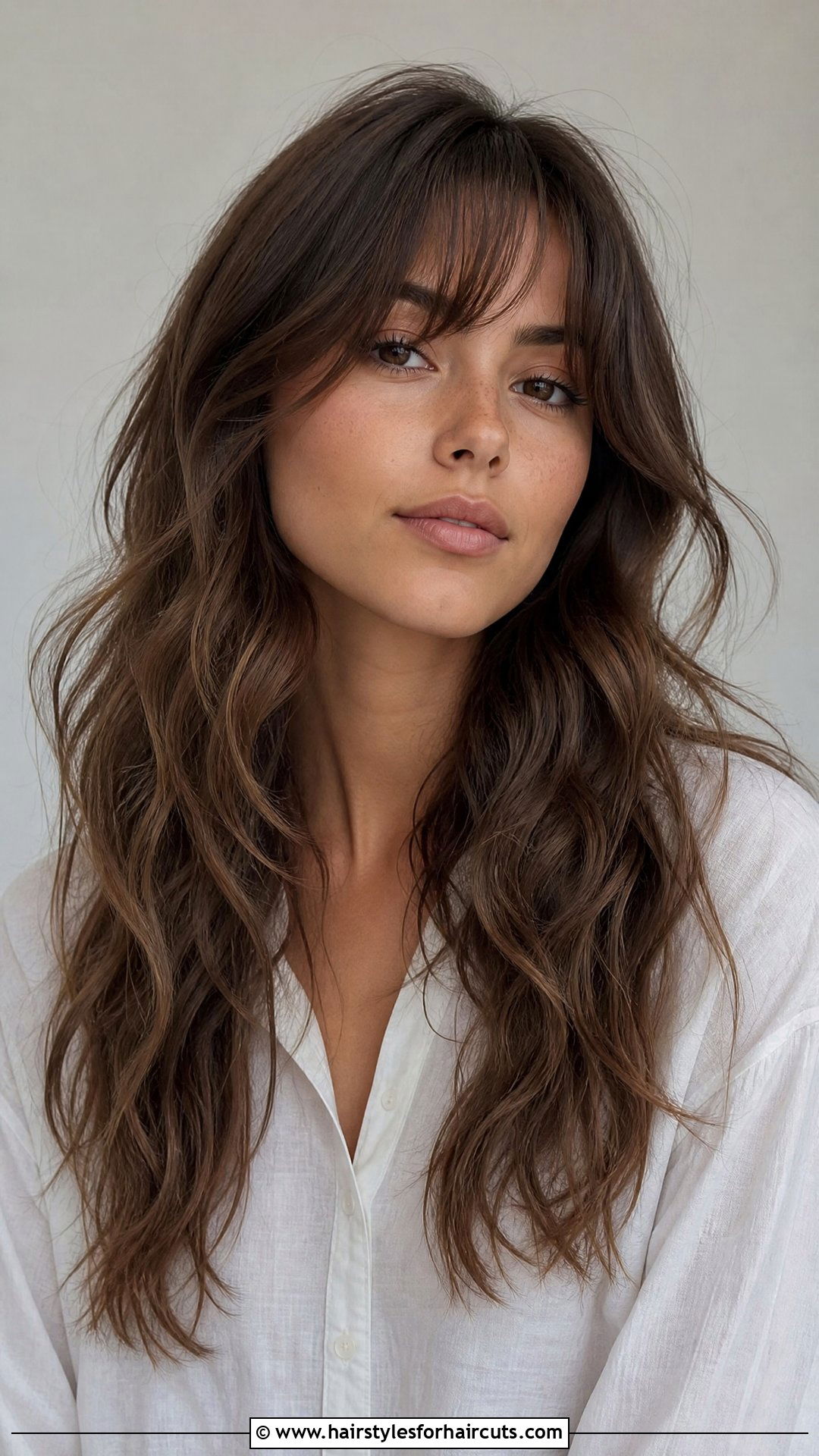 Long Wavy Haircut With Fringe - 25 3 year old hairstyles - 25 3 year old hairstyles