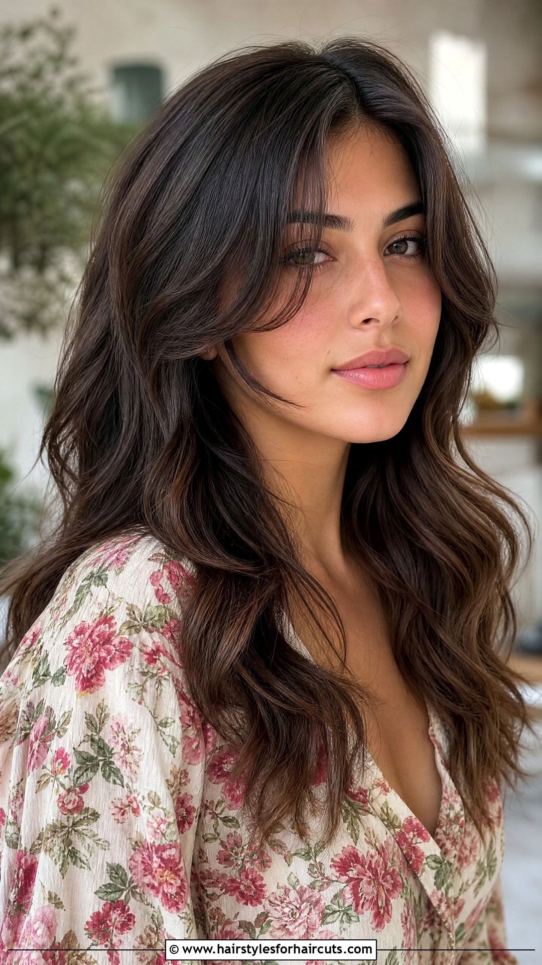 Long Wavy Haircut With Short Face Framing Layers - 25 layered haircuts for long wavy hair - 25 layered haircuts for long wavy hair