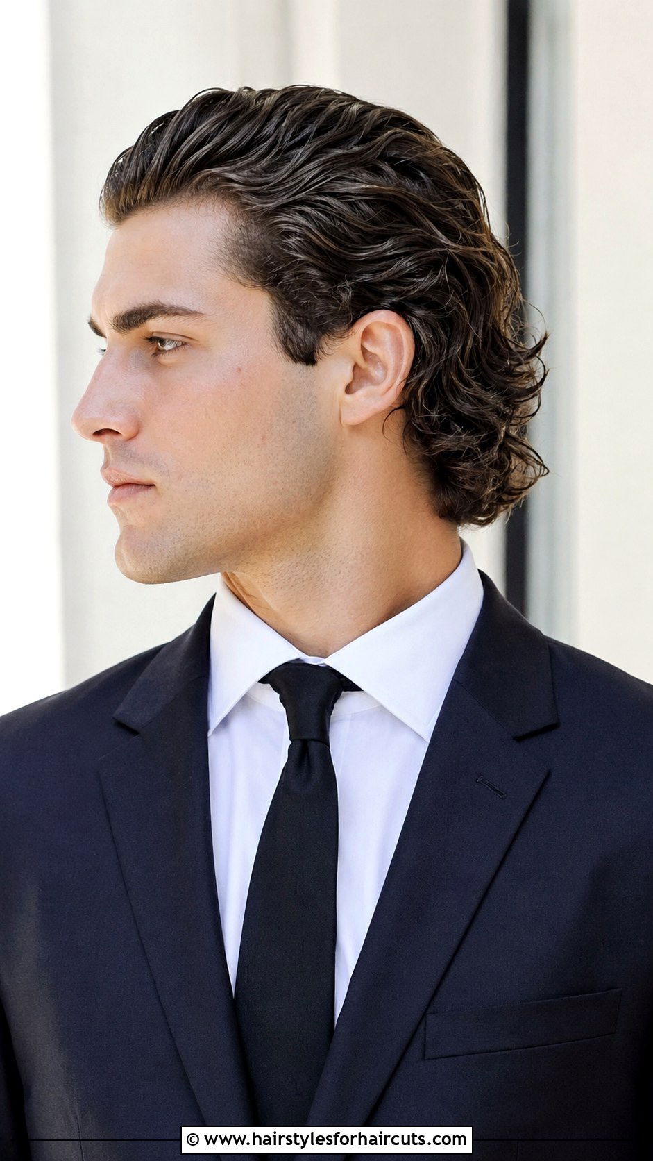 Long Wavy Slick Back - 25 2c hairstyles men - 25 2c hairstyles men