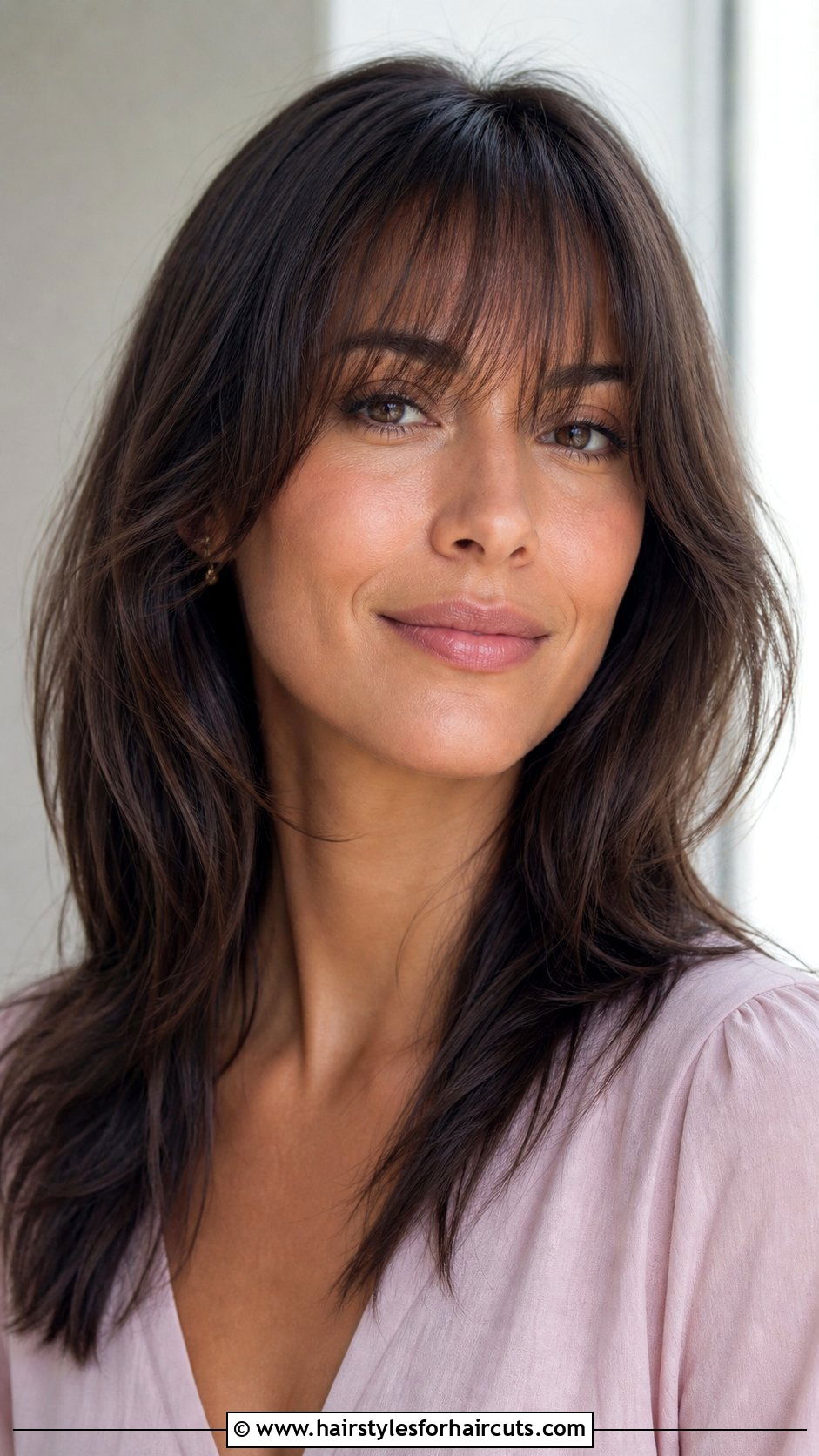 Long Wispy Bangs Cut - 25 clean up haircuts for long hair - 25 clean up haircuts for long hair