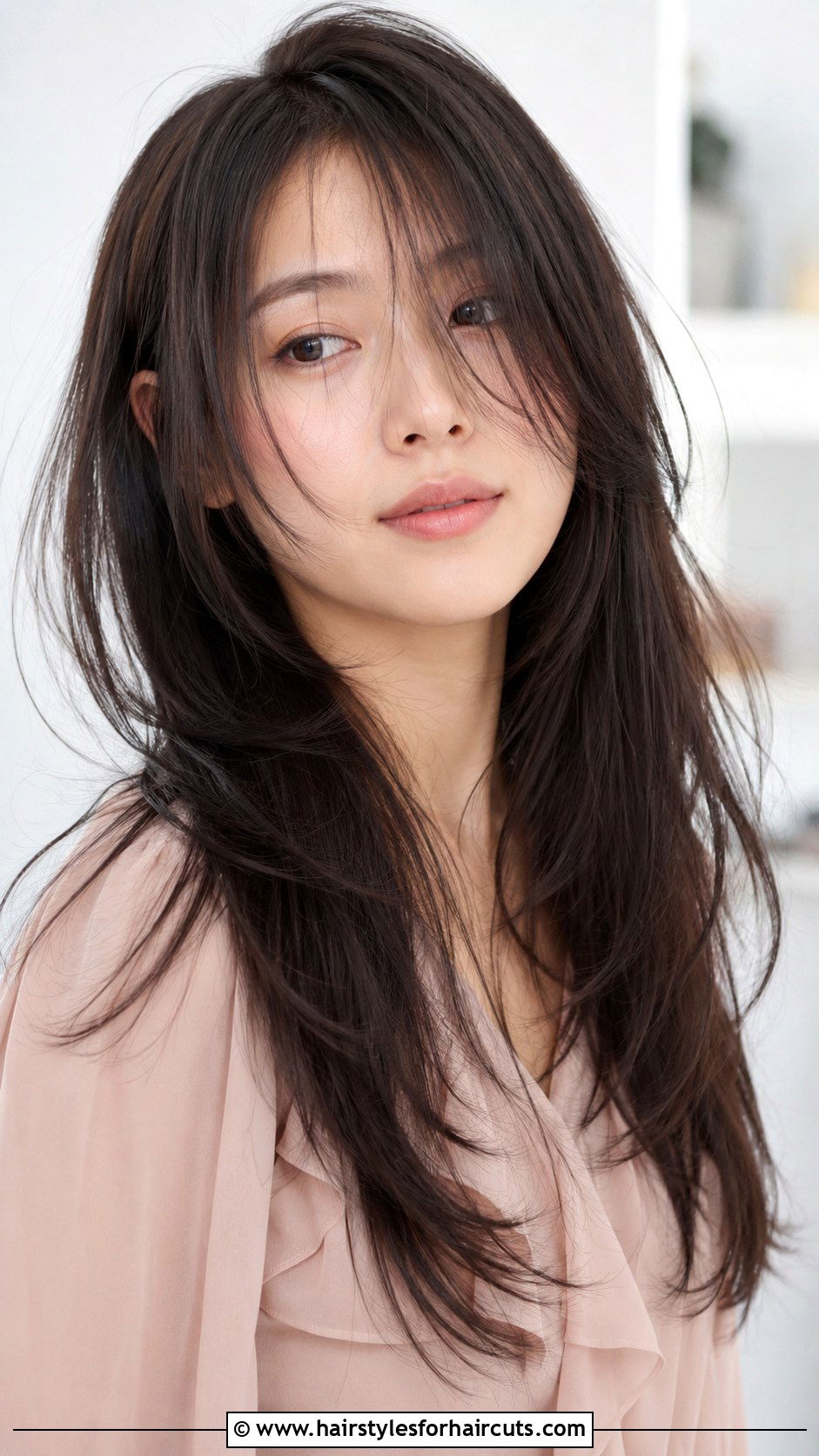 Long Wispy Razor Cut - 25 long hair razor haircuts - 25 long hair razor haircuts