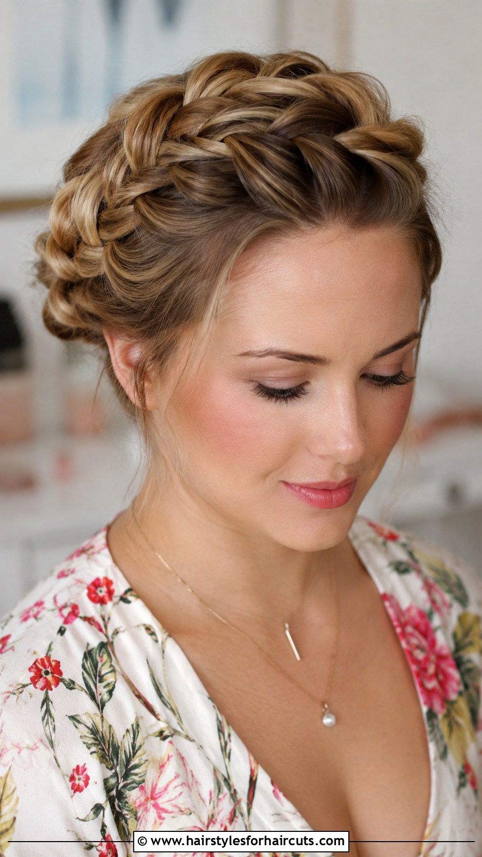 Long braided crown hairstyle - 25 long hairstyles for thinning hair - 25 long hairstyles for thinning hair