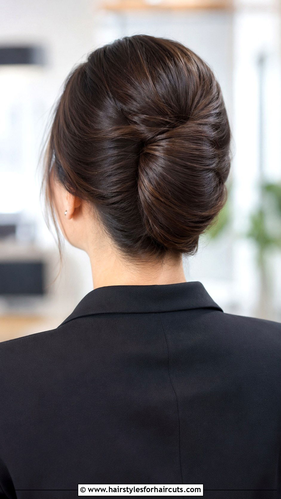 Loop And Tuck Updo - 25 hair loop hairstyles - 25 hair loop hairstyles