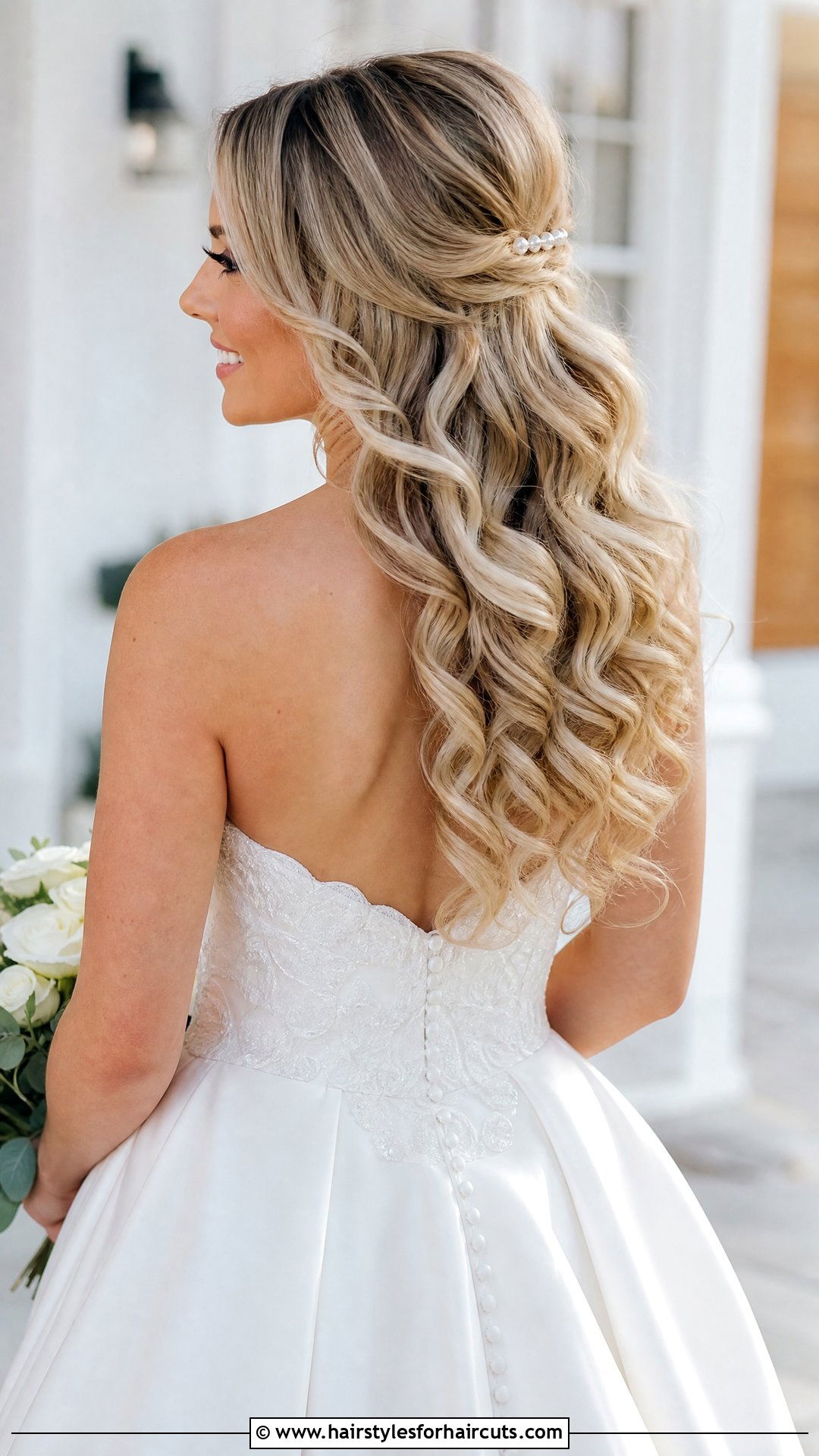 Loose Barrel Curls Wedding Hairstyle Blonde Hair - 25 wedding hairstyles blonde hair - 25 wedding hairstyles blonde hair