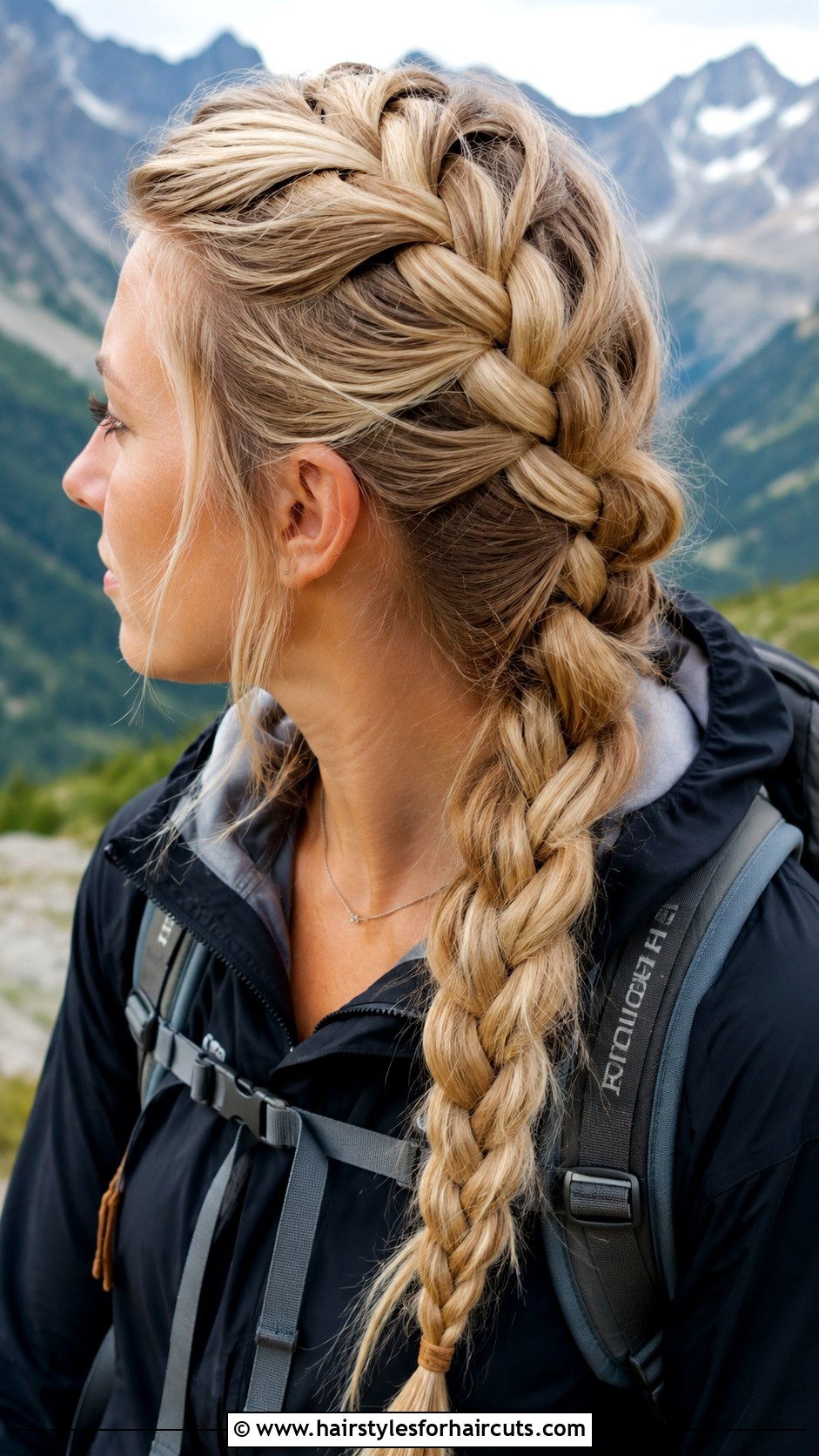 Loose Boho Dutch Braid - 25 easy boho hairstyles for medium hair - 25 easy boho hairstyles for medium hair