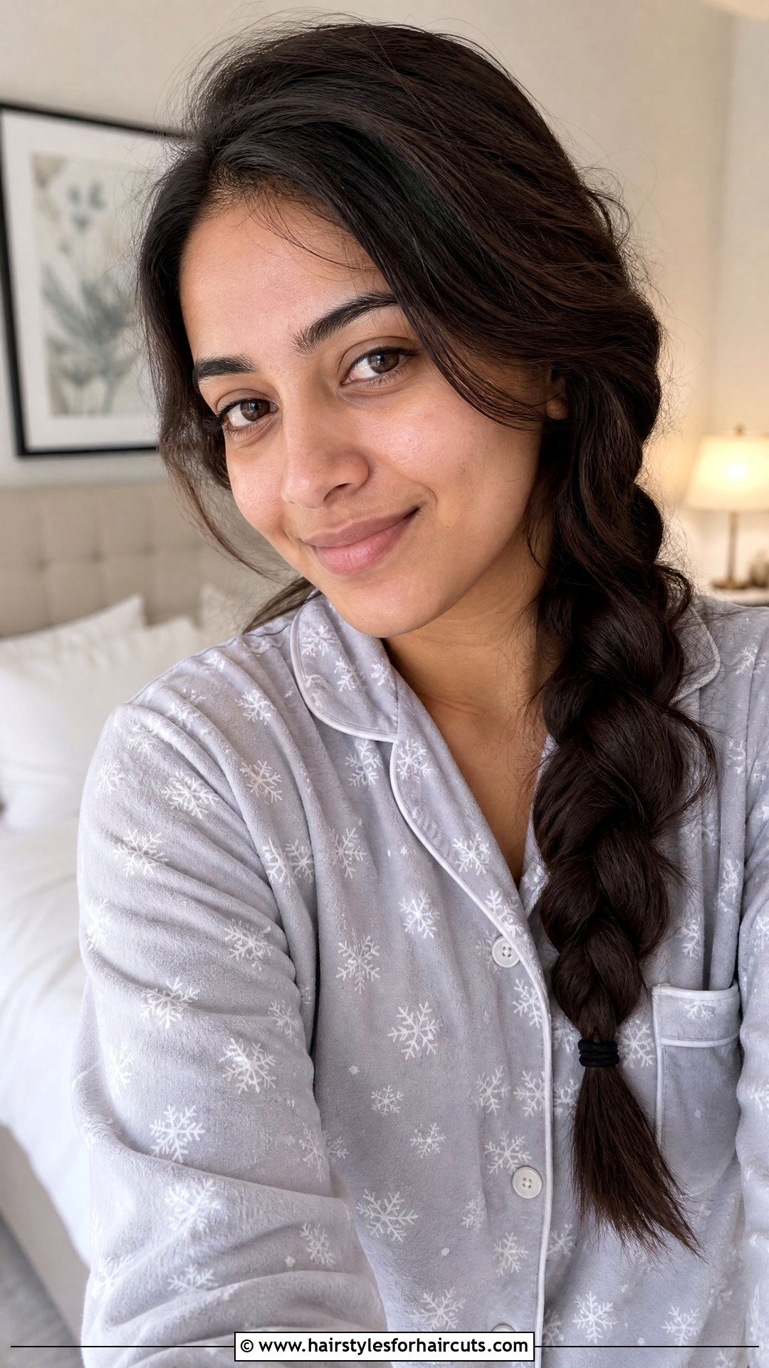Loose Braid Overnight Hairstyle To Prevent Frizzy Hair - 25 overnight hairstyles to prevent frizzy hair - 25 overnight hairstyles to prevent frizzy hair