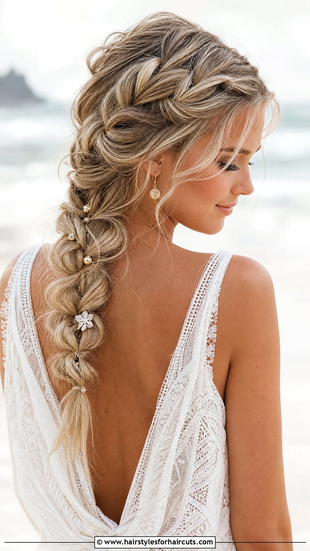 Loose Braid Wedding Hairstyle - 25 wedding hairstyles - 25 wedding hairstyles