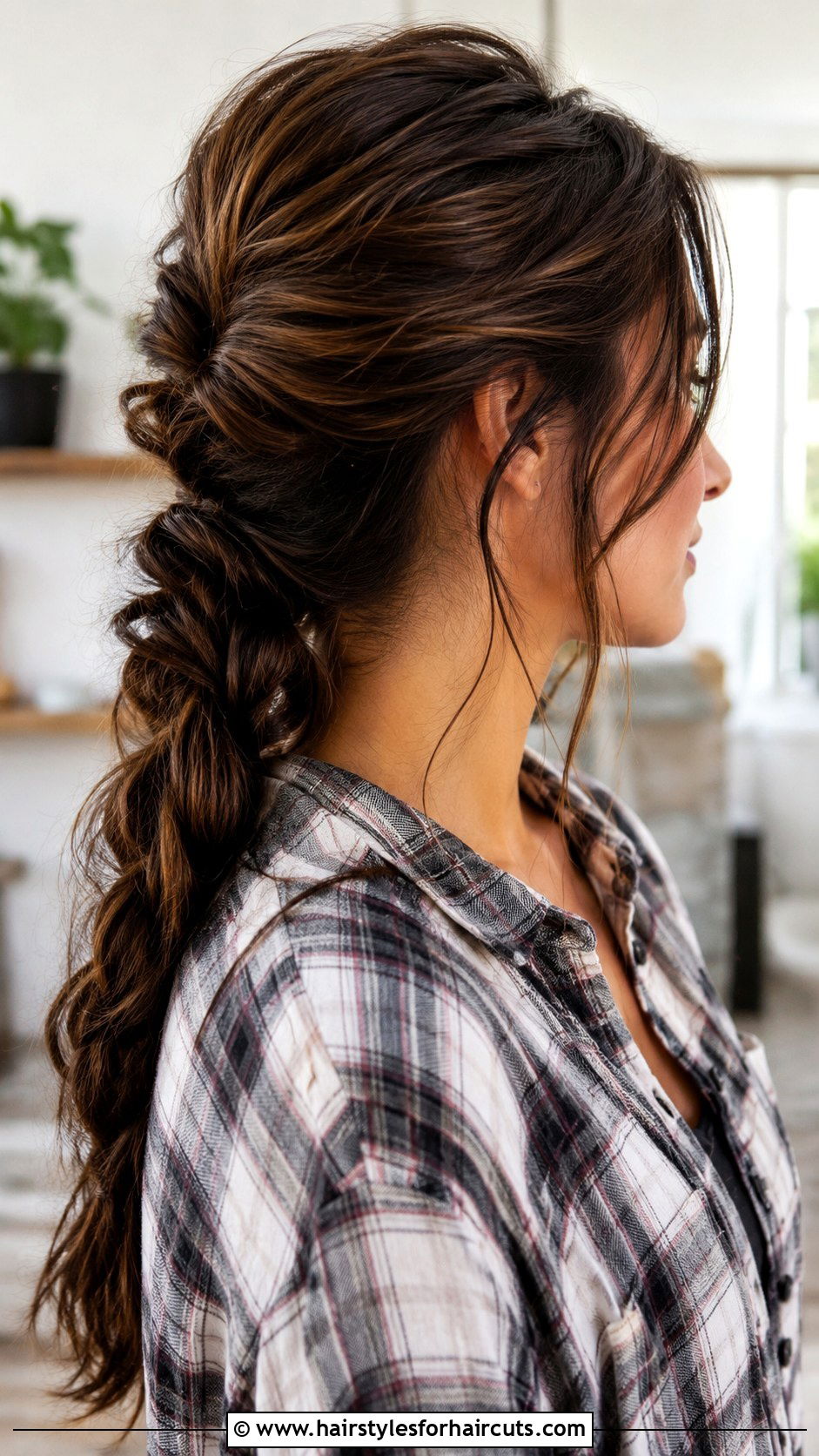 Loose Braided Ponytail - 25 country girl hairstyles for long hair - 25 country girl hairstyles for long hair