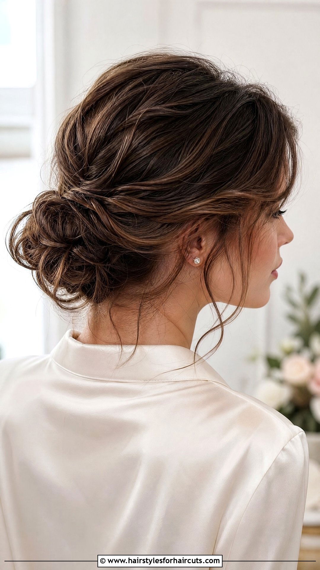 Loose Chignon - 25 winter hairstyles - 25 winter hairstyles