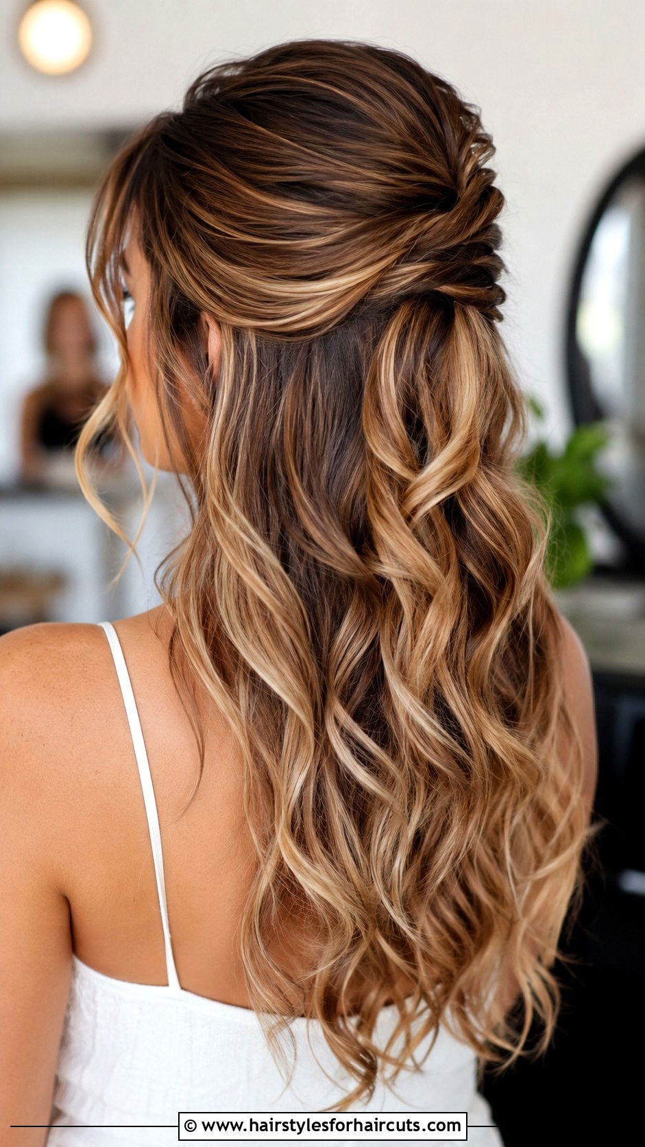 Loose Curls Half Up Half Down - 25 loose curls hairstyles - 25 loose curls hairstyles
