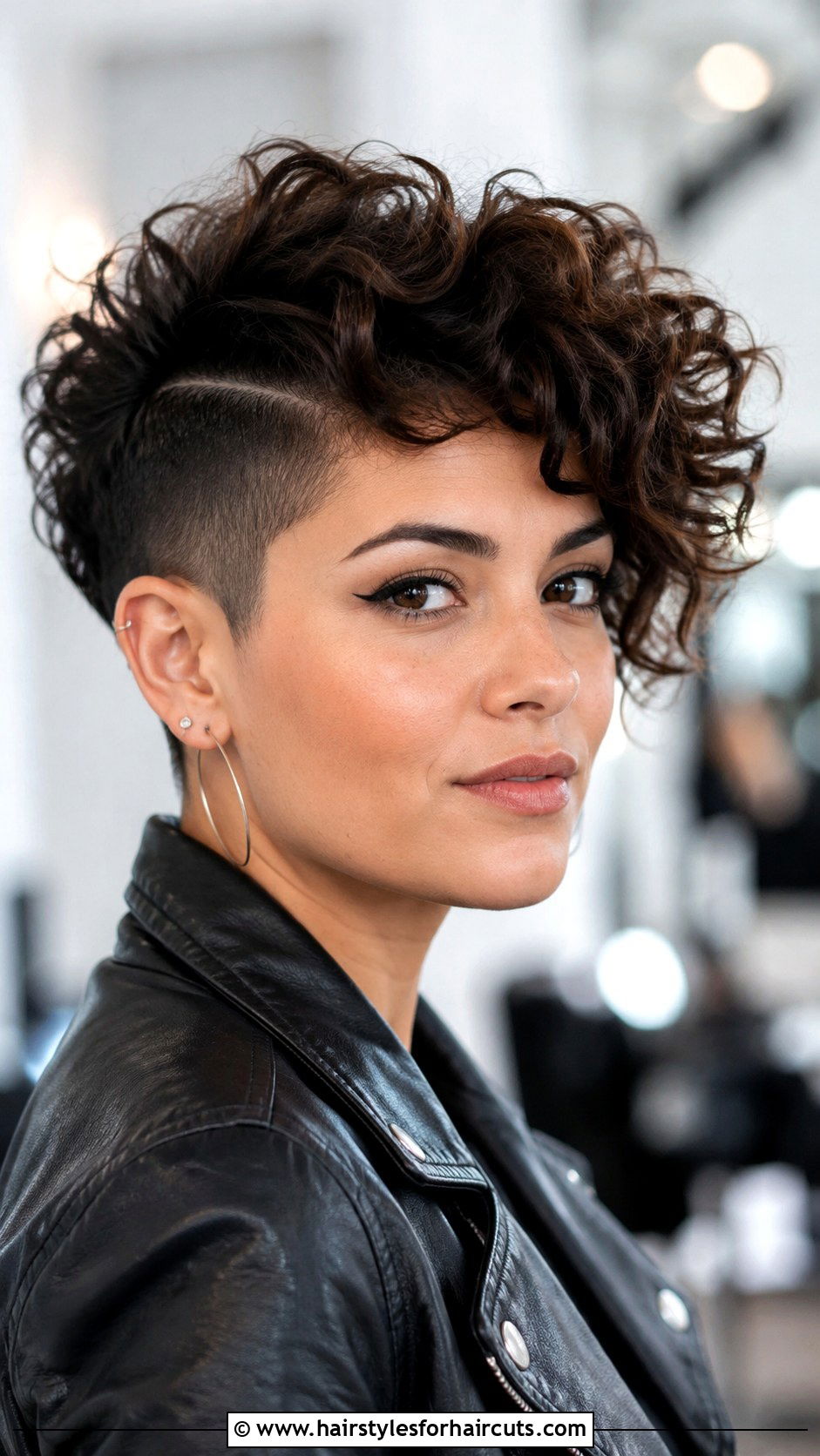 Loose Curls Undercut Short Hair - 25 loose curls hairstyles for short hair - 25 loose curls hairstyles for short hair