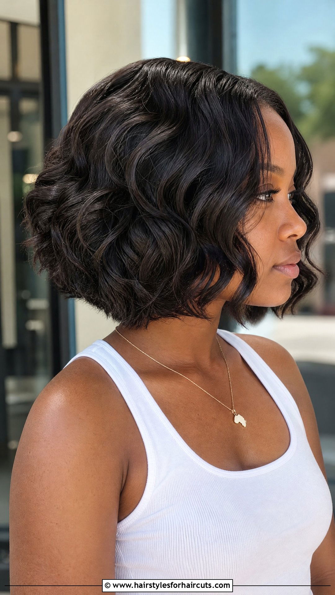 Loose Deep Wave Inverted Bob - 25 loose deep hairstyles - 25 loose deep hairstyles