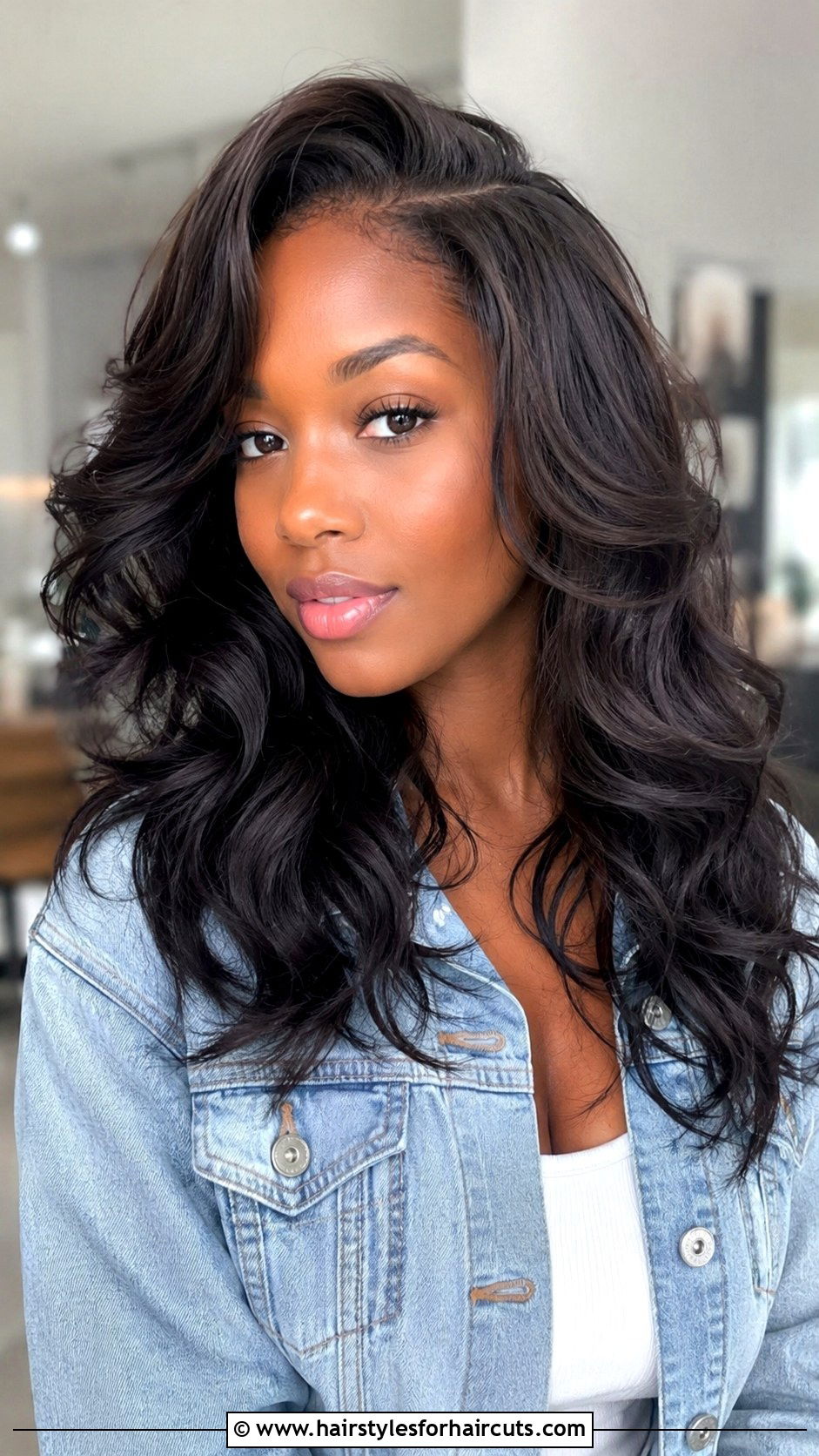 Loose Deep Wave Layered Cut - 25 loose deep hairstyles - 25 loose deep hairstyles