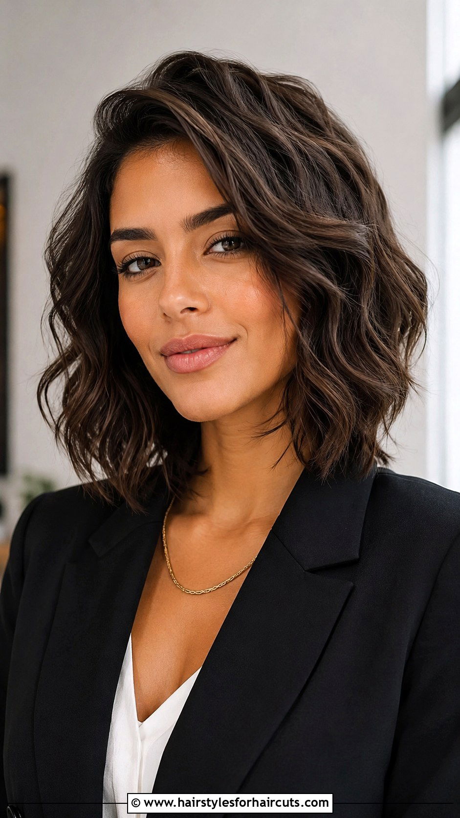 Loose Deep Wave Lob - 25 loose deep hairstyles - 25 loose deep hairstyles