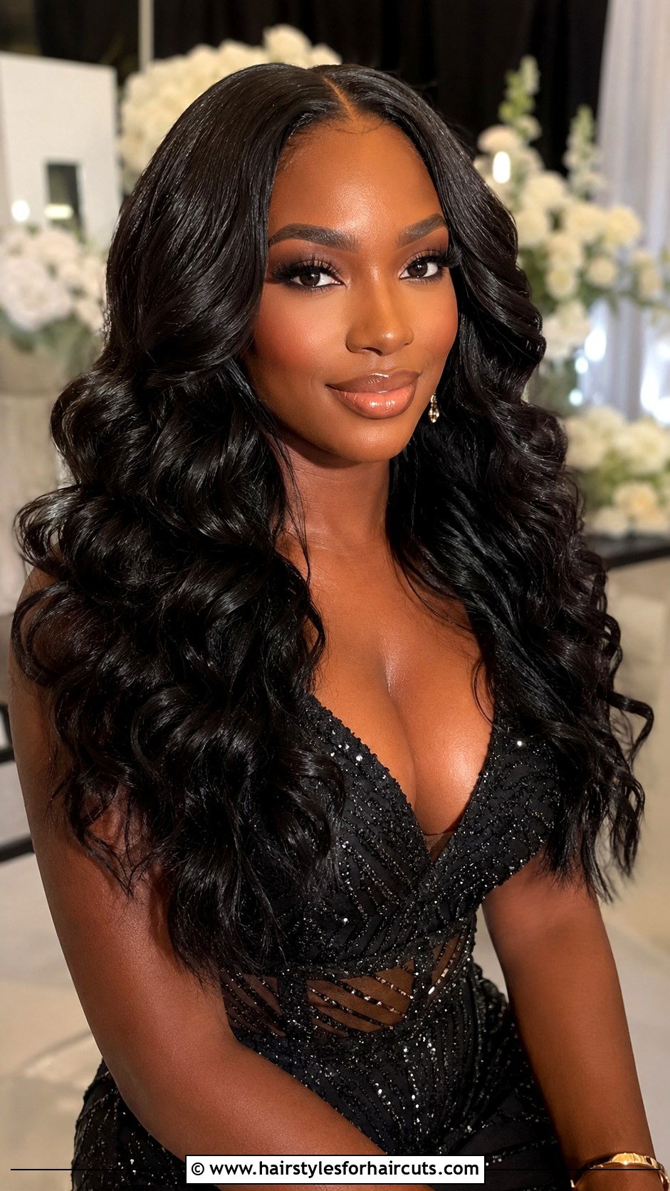 Loose Deep Wave Middle Part Quick Weave - 25 middle part long hair quick weave hairstyles - 25 middle part long hair quick weave hairstyles