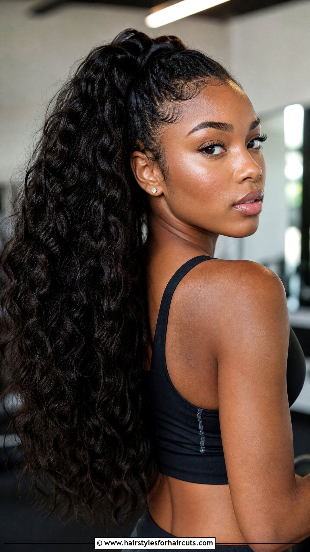 Loose Deep Wave Ponytail - 25 loose deep hairstyles - 25 loose deep hairstyles