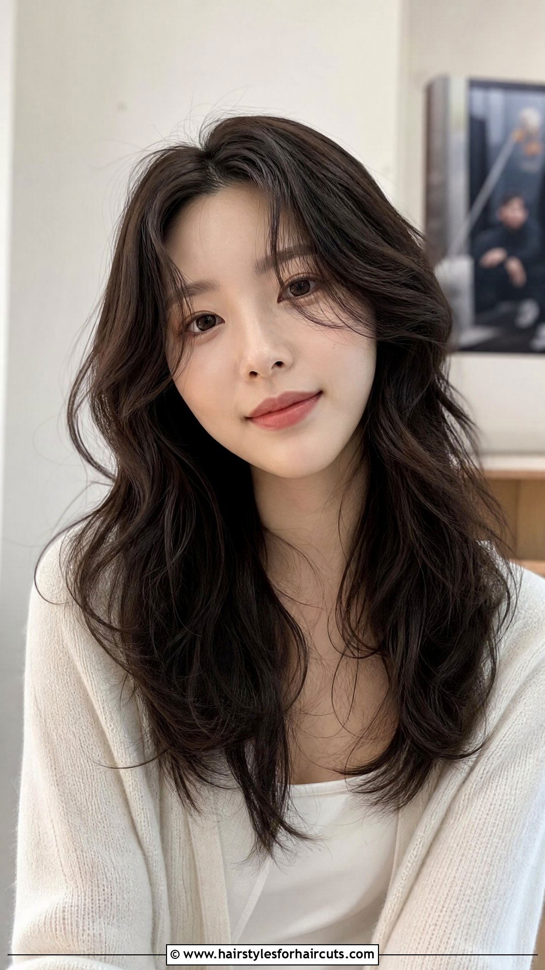Loose Perm With Face Framing Layers - 25 perm hairstyles long hair - 25 perm hairstyles long hair