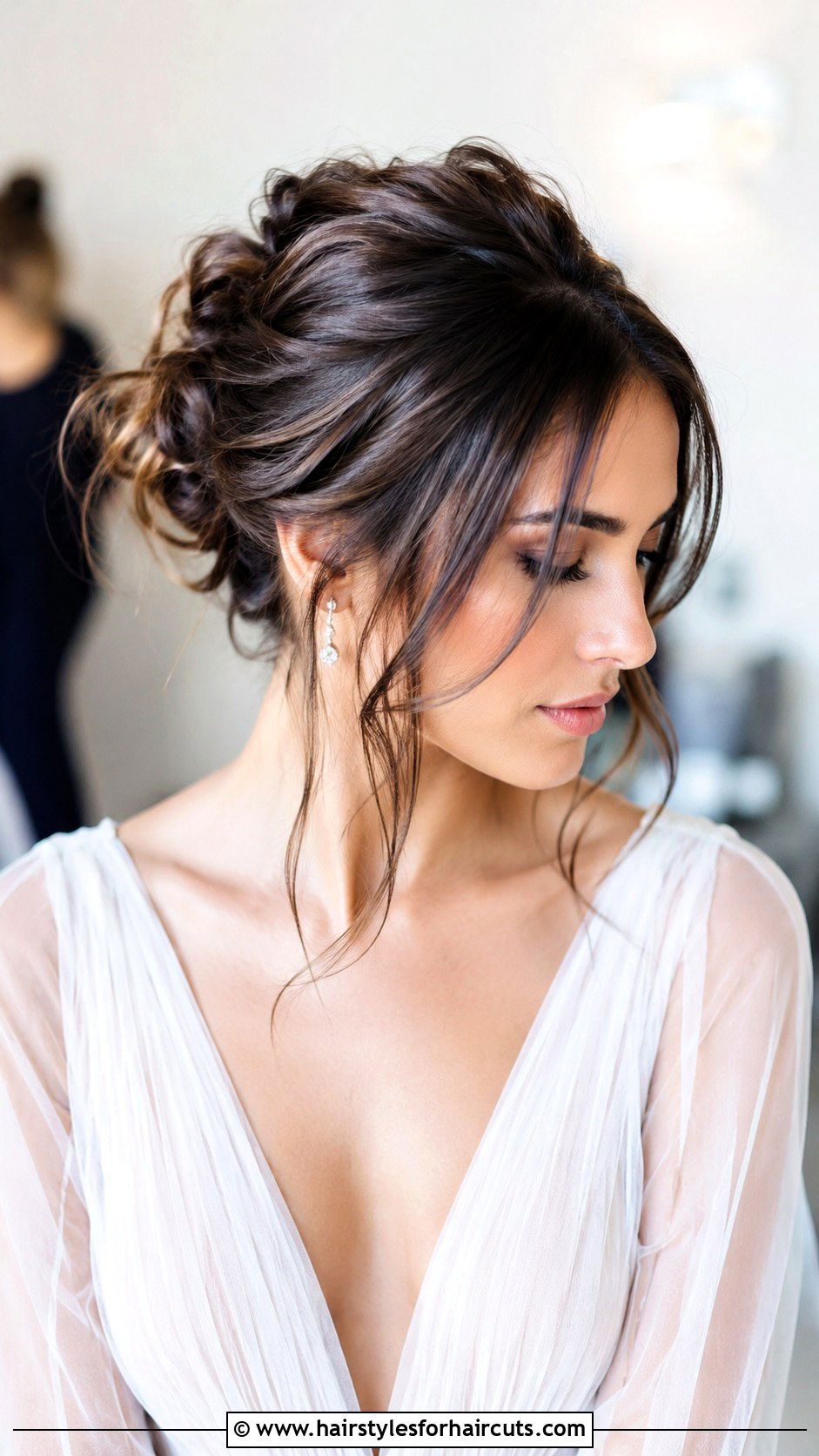 Loose Romantic Updo - 25 hairstyles for christmas party - 25 hairstyles for christmas party