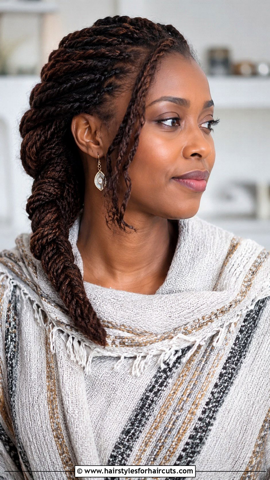 Loose Rope Braid - 25 loose hairstyles - 25 loose hairstyles