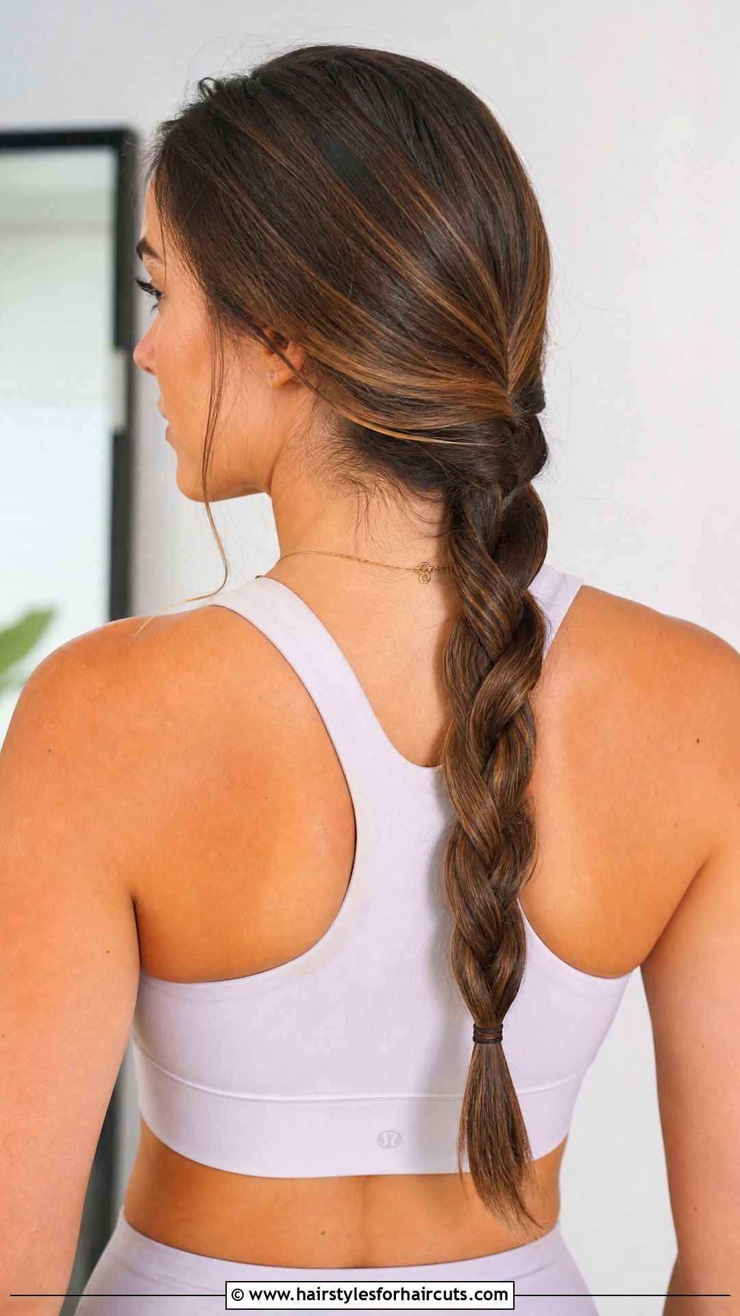 Loose Rope Braid - 25 workout hairstyles that wont damage hair - 25 workout hairstyles that won't damage hair