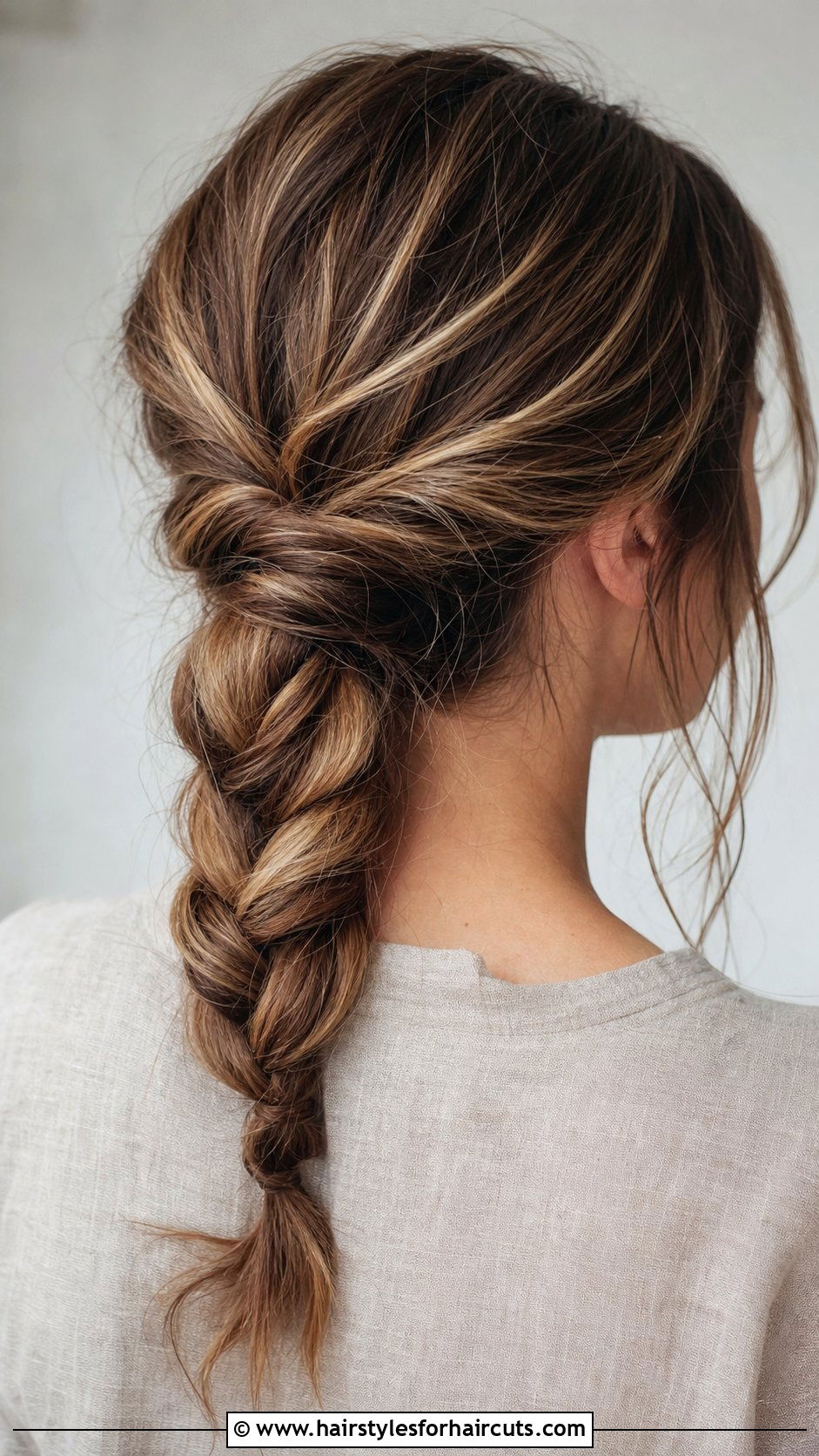 Loose Rope Braid - 25 hairstyles that wont damage hair - 25 hairstyles that won't damage hair