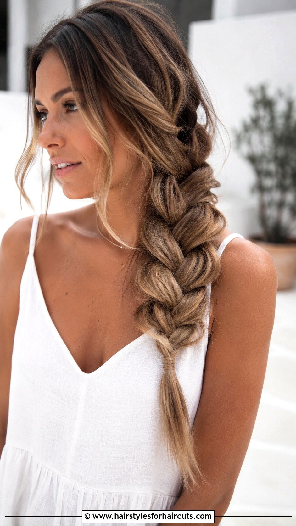 Loose Side Braid - 25 best wedding hairstyles - 25 best wedding hairstyles