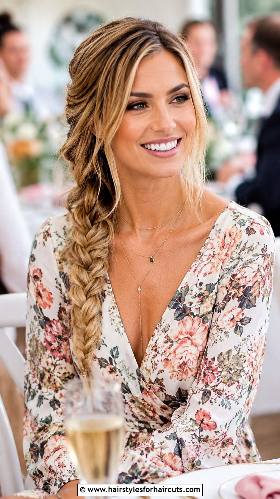 Loose Side Braid - 25 bridesmaid hairstyles - 25 bridesmaid hairstyles