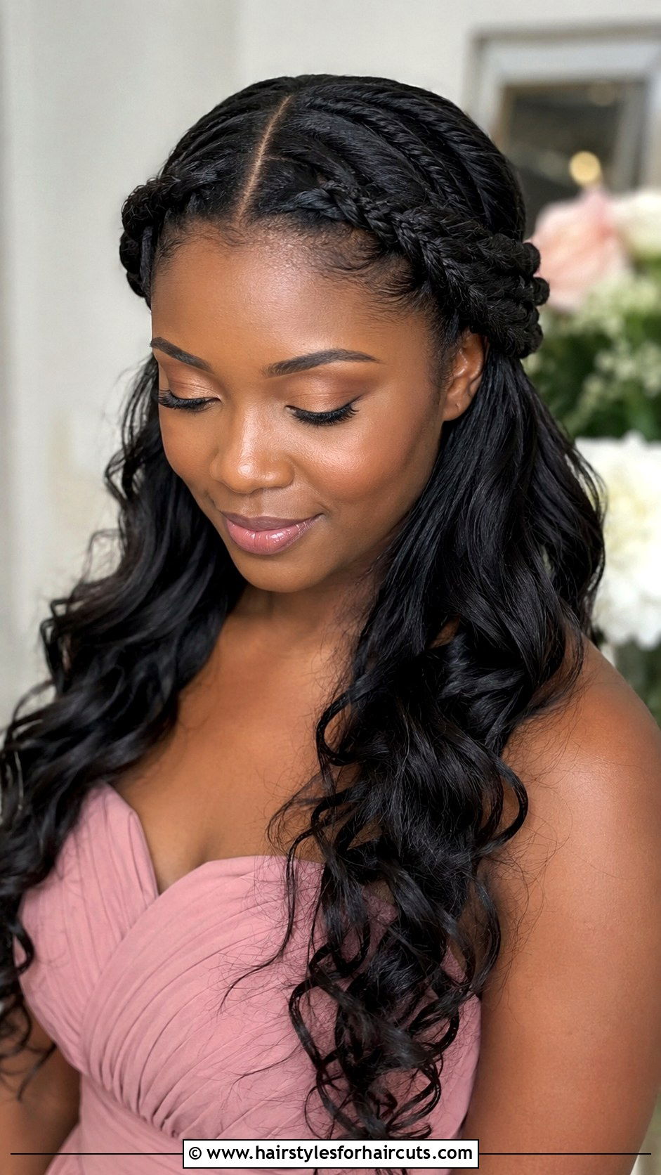 Loose Side Braid - 25 cottagecore hairstyles long hair - 25 cottagecore hairstyles long hair