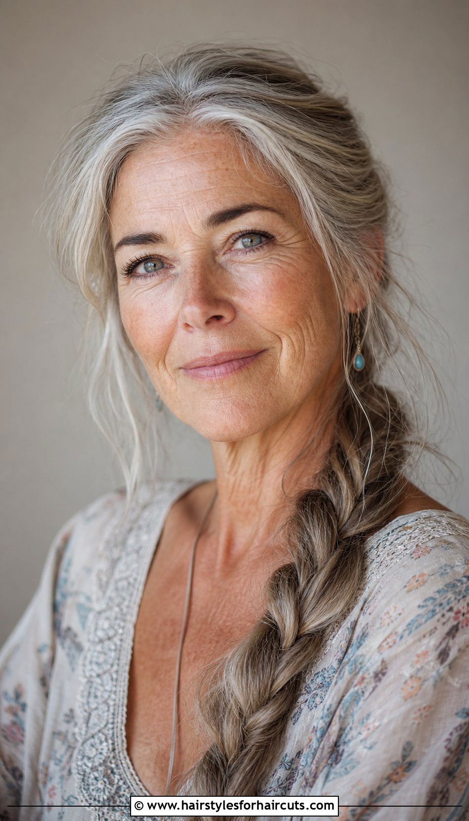 Loose Side Braid Older Women - 25 hairstyles for older women with long hair - 25 hairstyles for older women with long hair