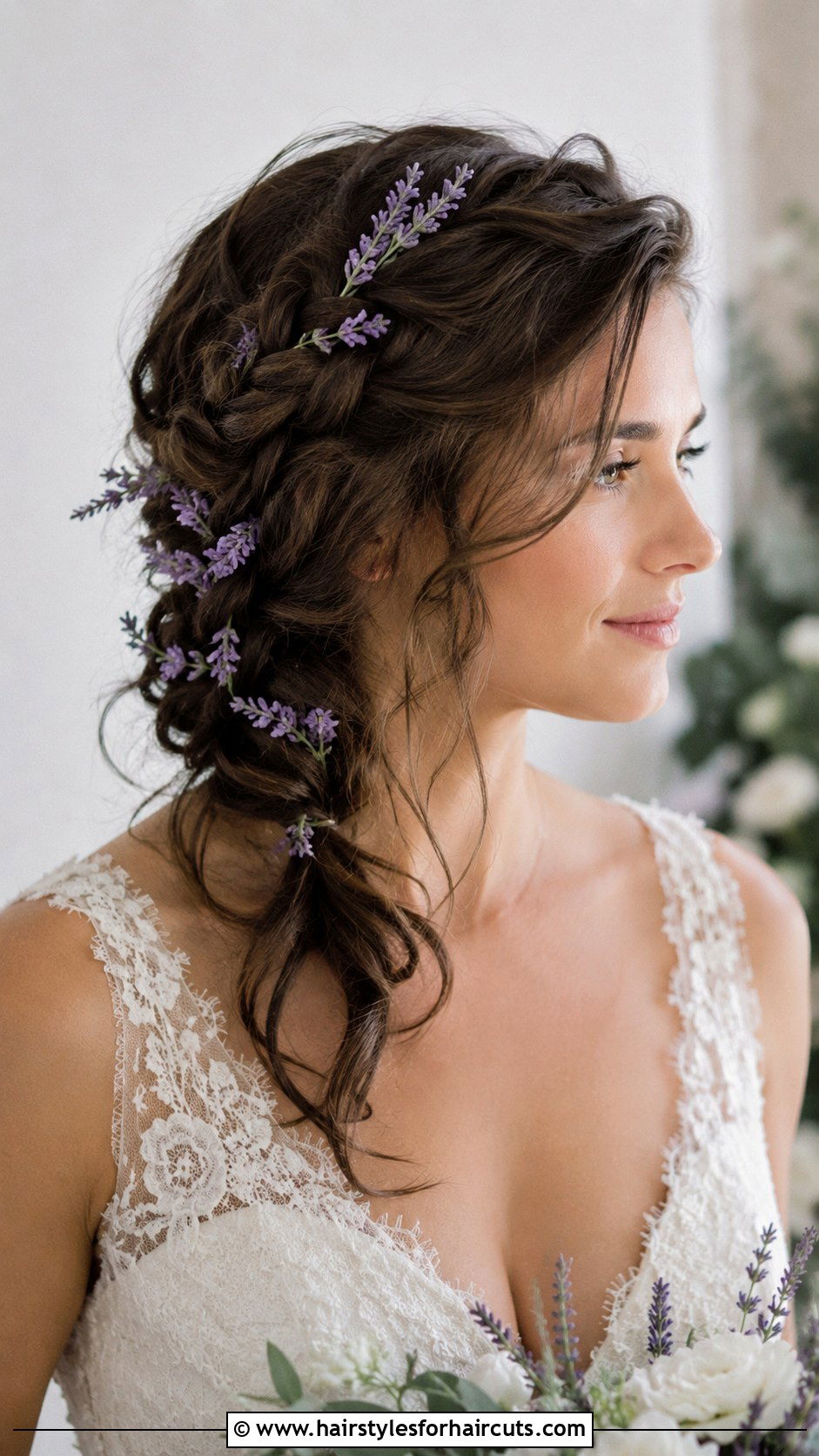 Loose Side Braid Short Hair Wedding - 25 boho wedding hairstyles for short hair - 25 boho wedding hairstyles for short hair
